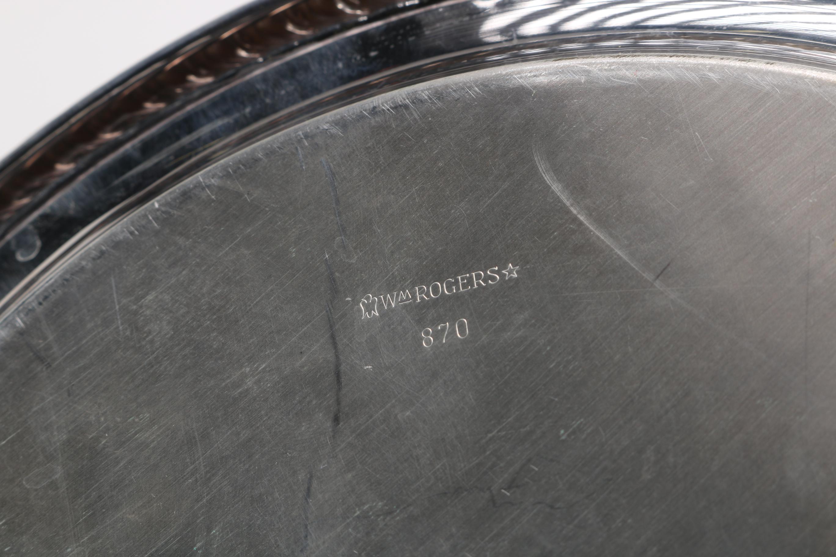 Assorted Silver Plate Servingware