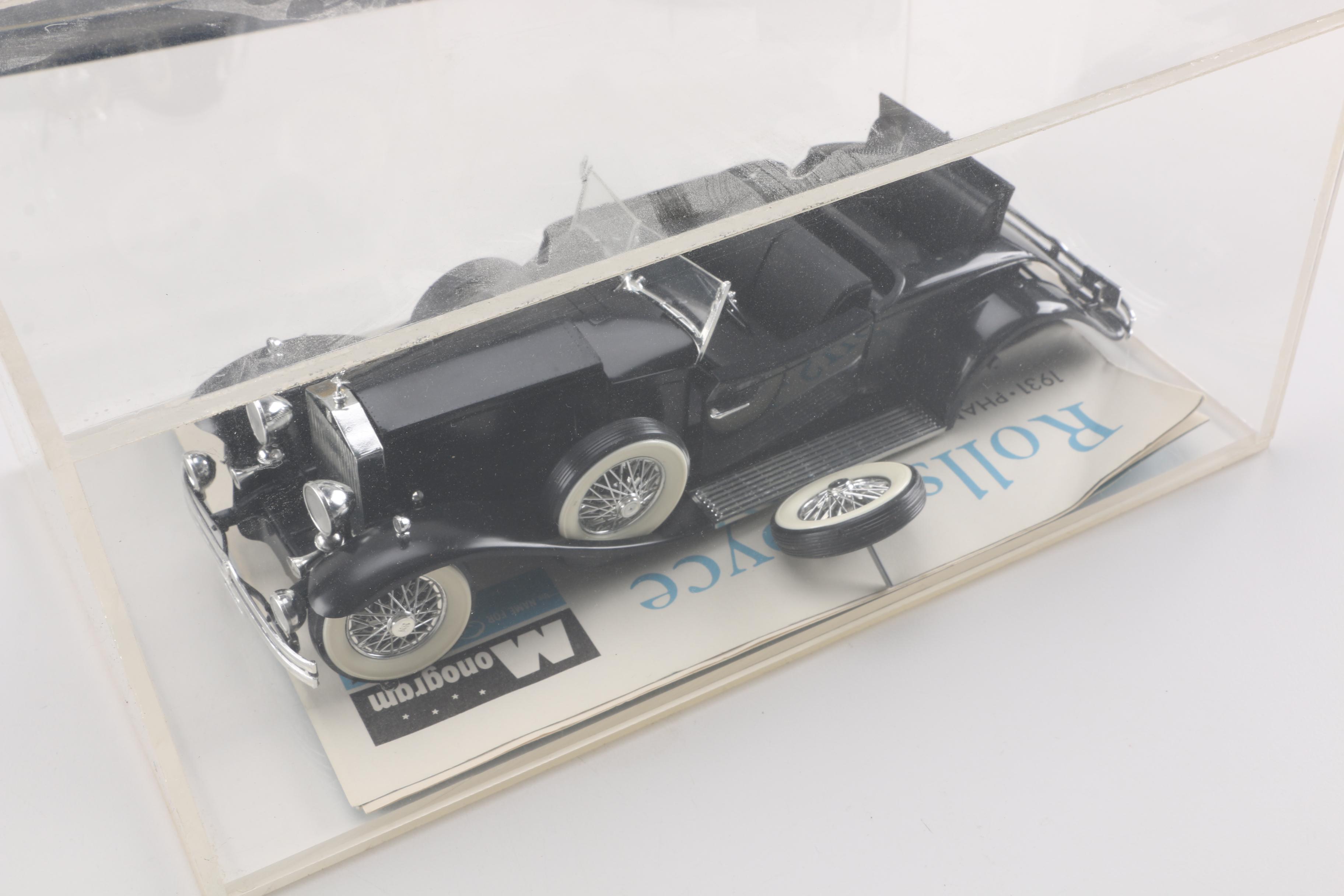 Plastic Model Car Assortment