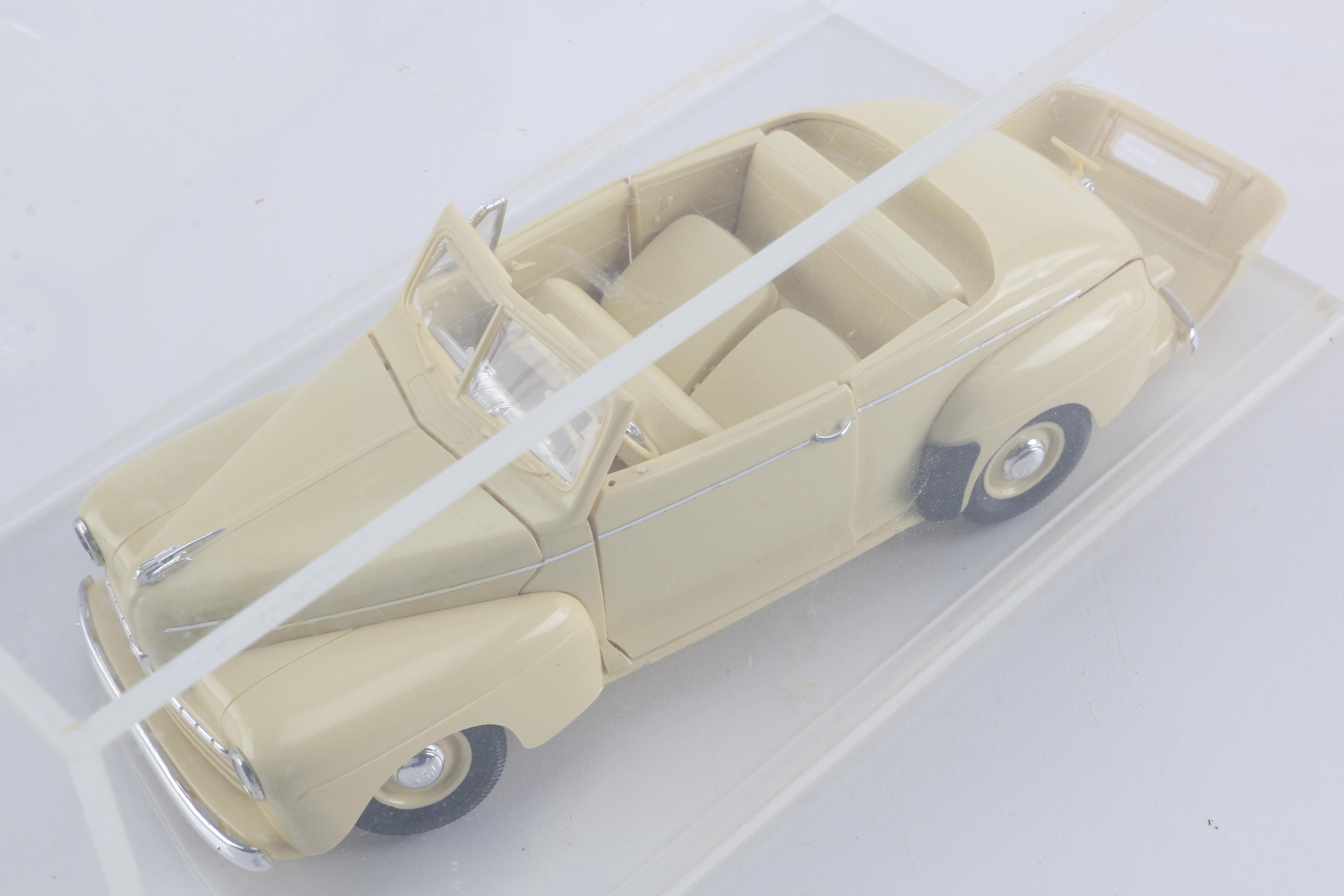 Plastic Model Car Assortment