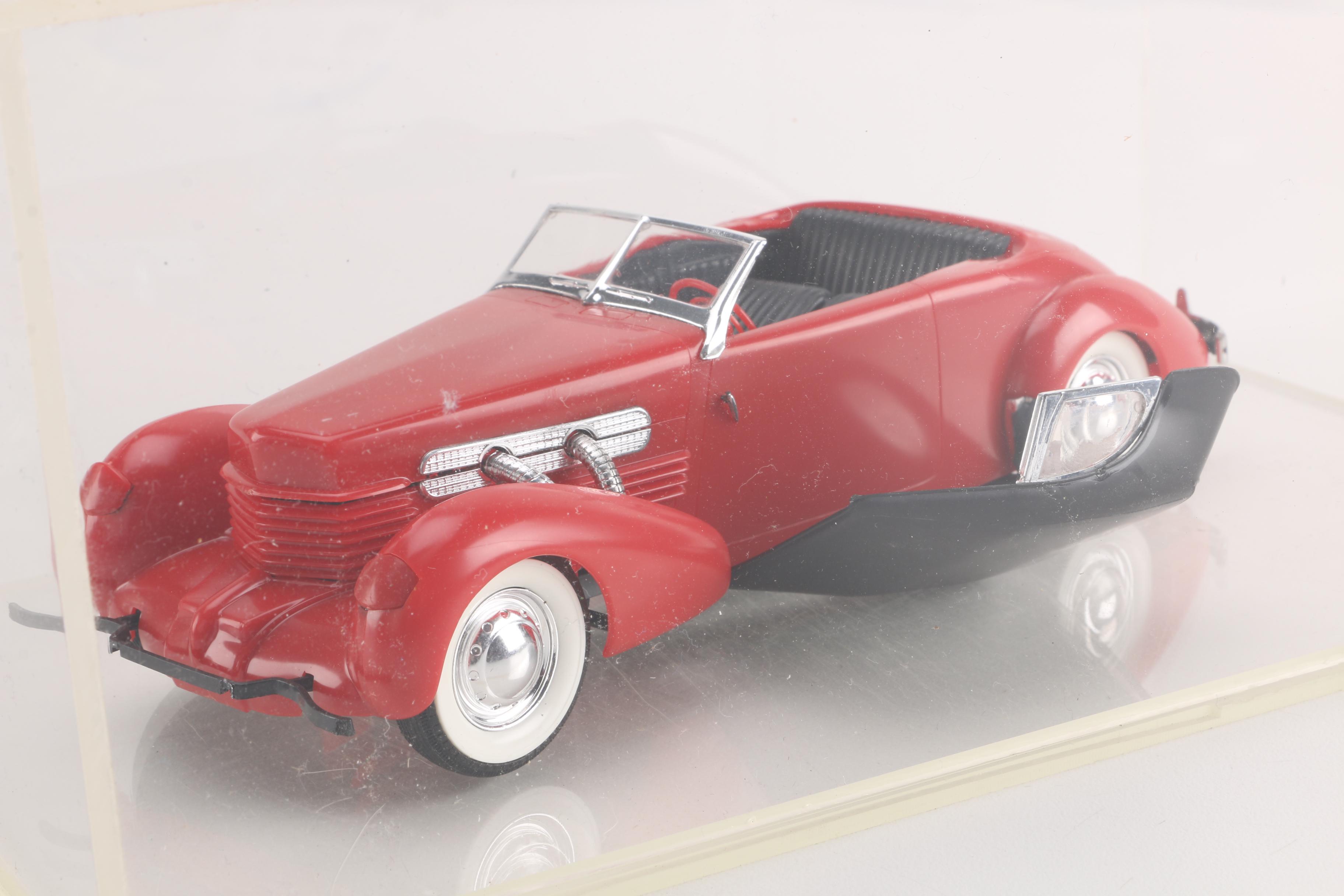 Plastic Model Car Assortment