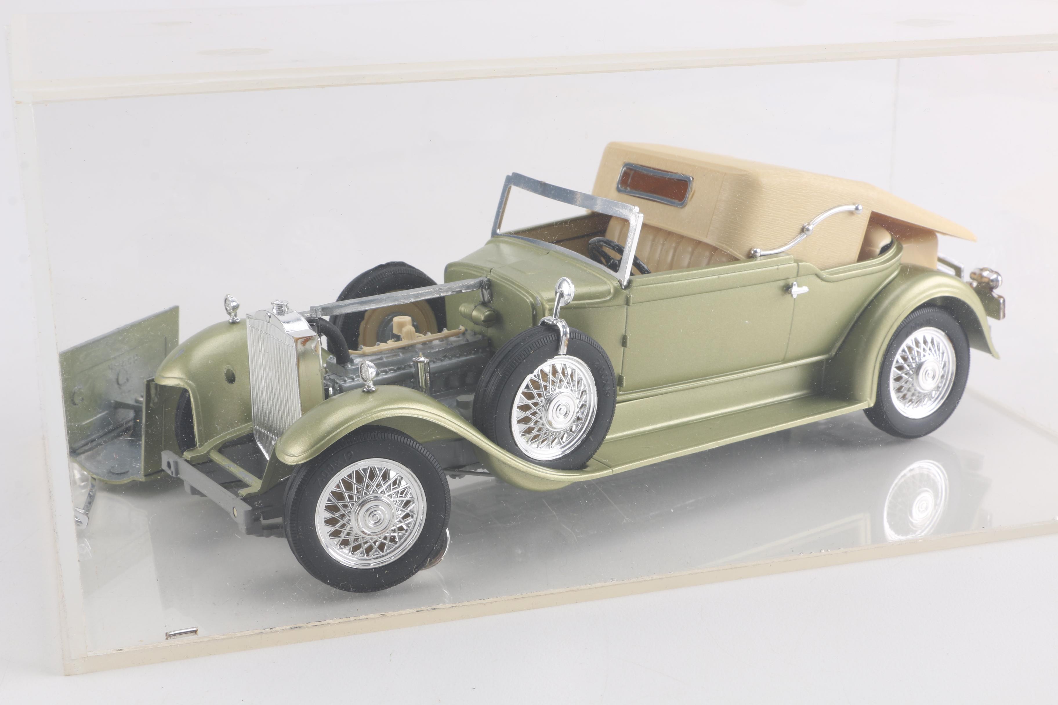 Plastic Model Car Assortment