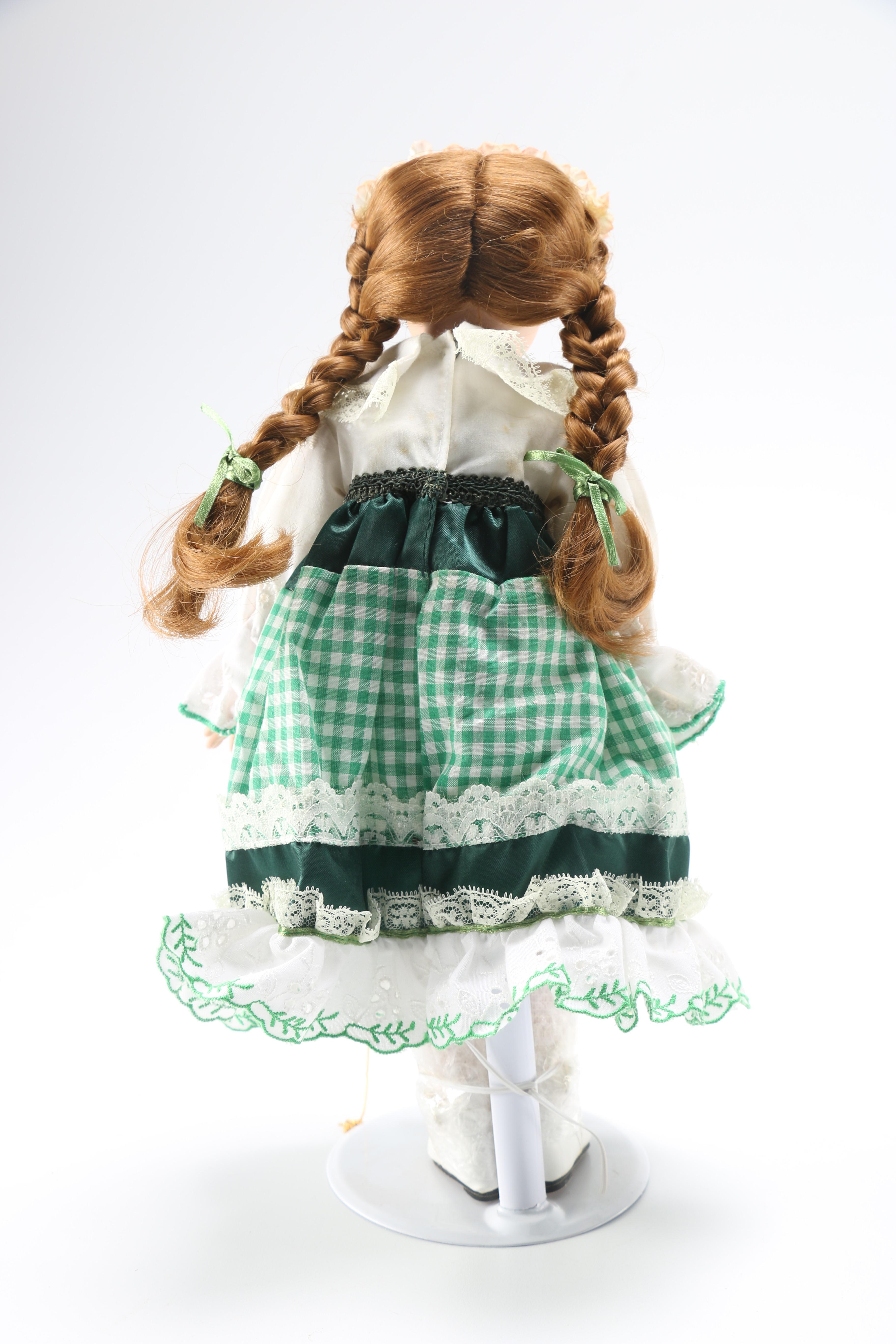 Paradise Gallery Doll Collection Featuring "Elizabeth and her Baby Bear" and "Kelly"