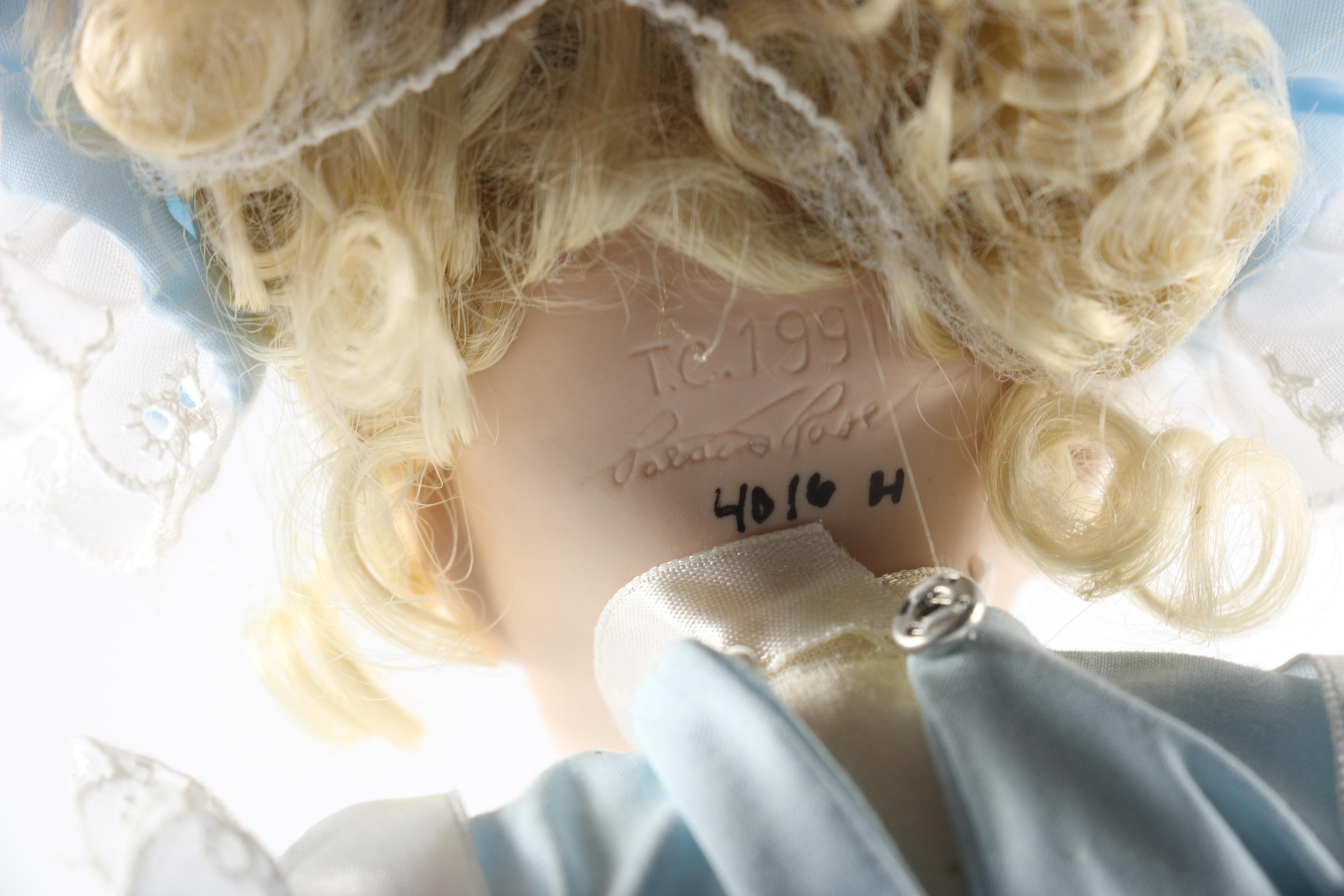 Paradise Gallery Doll Collection Featuring "Elizabeth and her Baby Bear" and "Kelly"