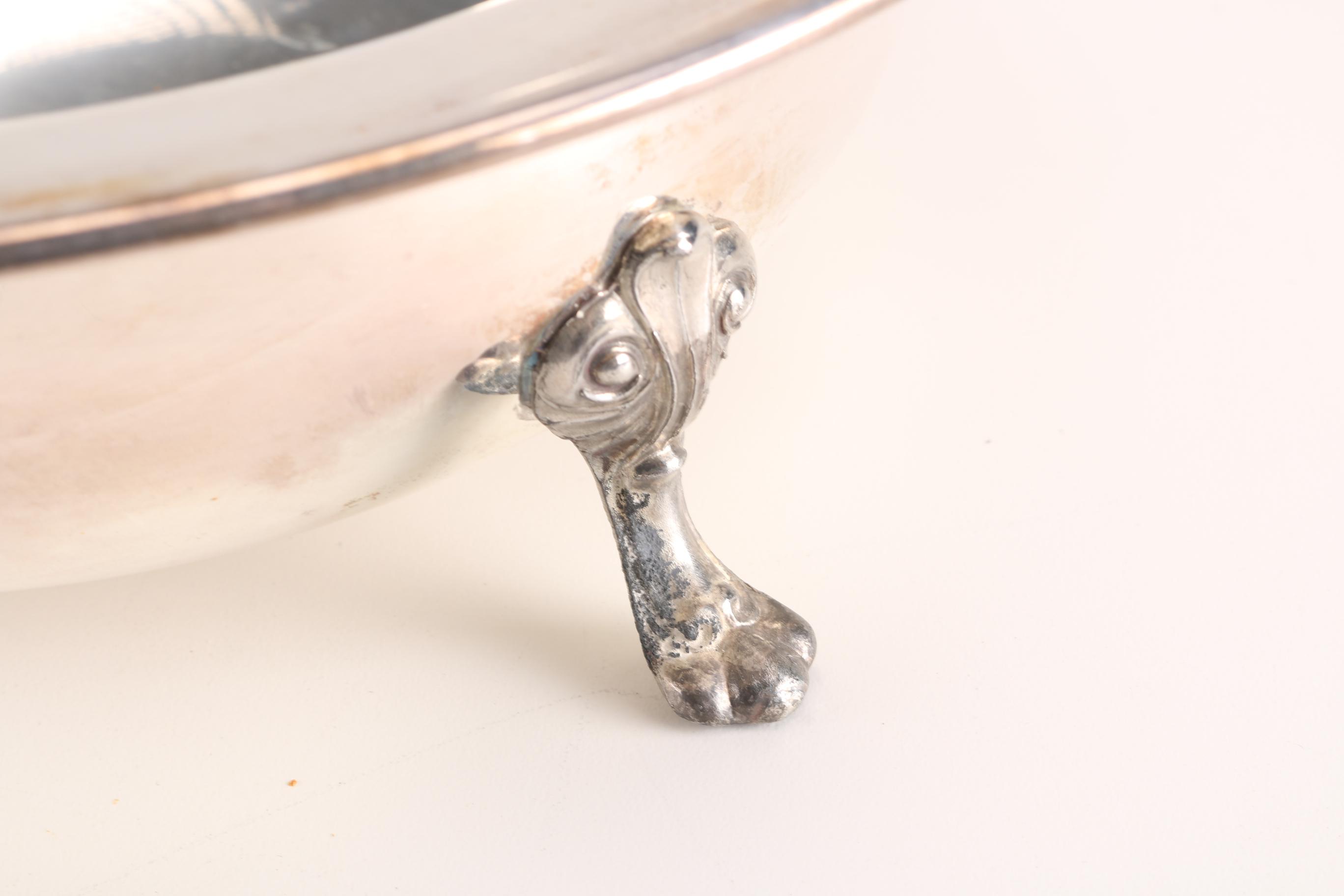 Silver-Plated Serving Bowls Including F.B. Rogers