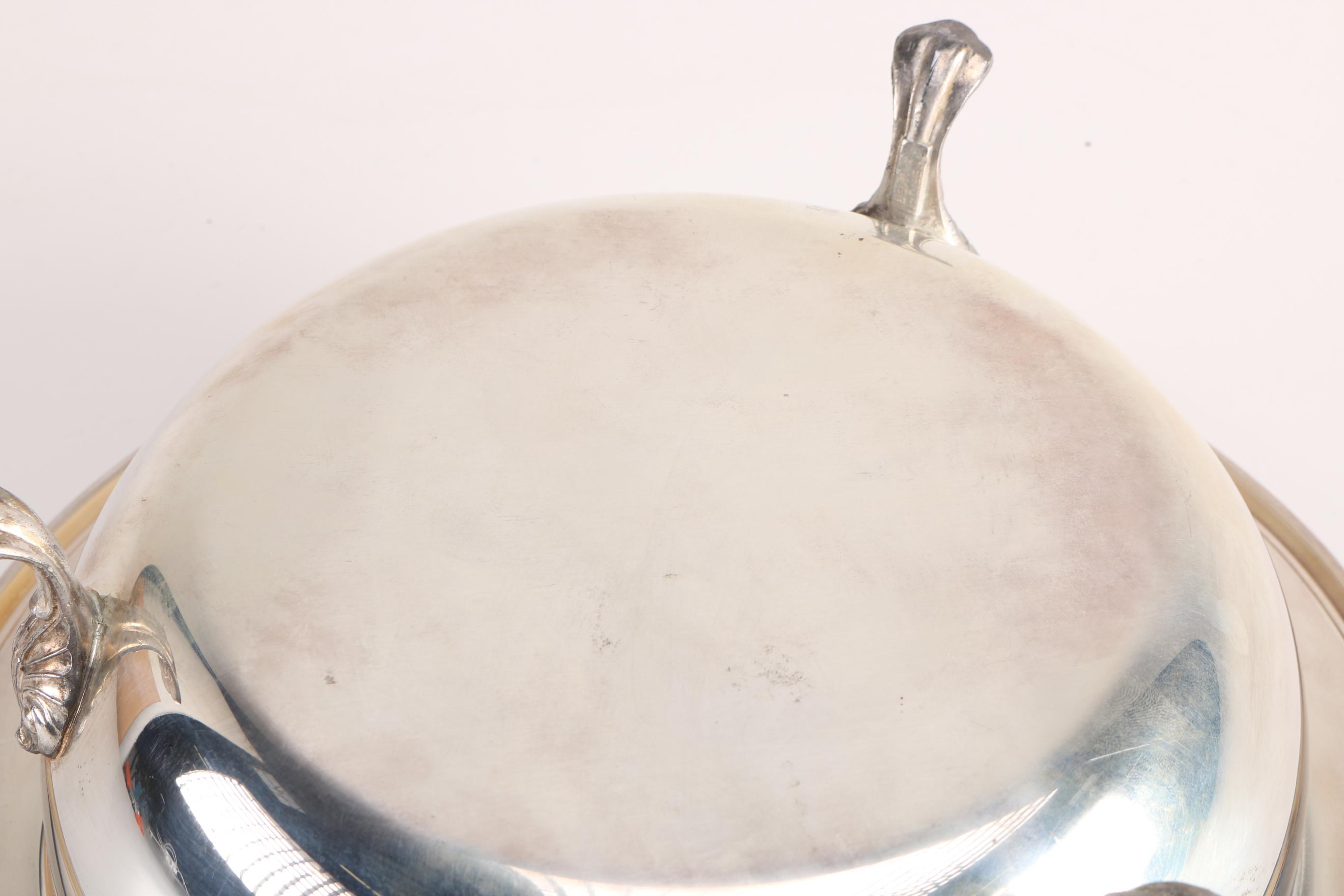 Silver-Plated Serving Bowls Including F.B. Rogers