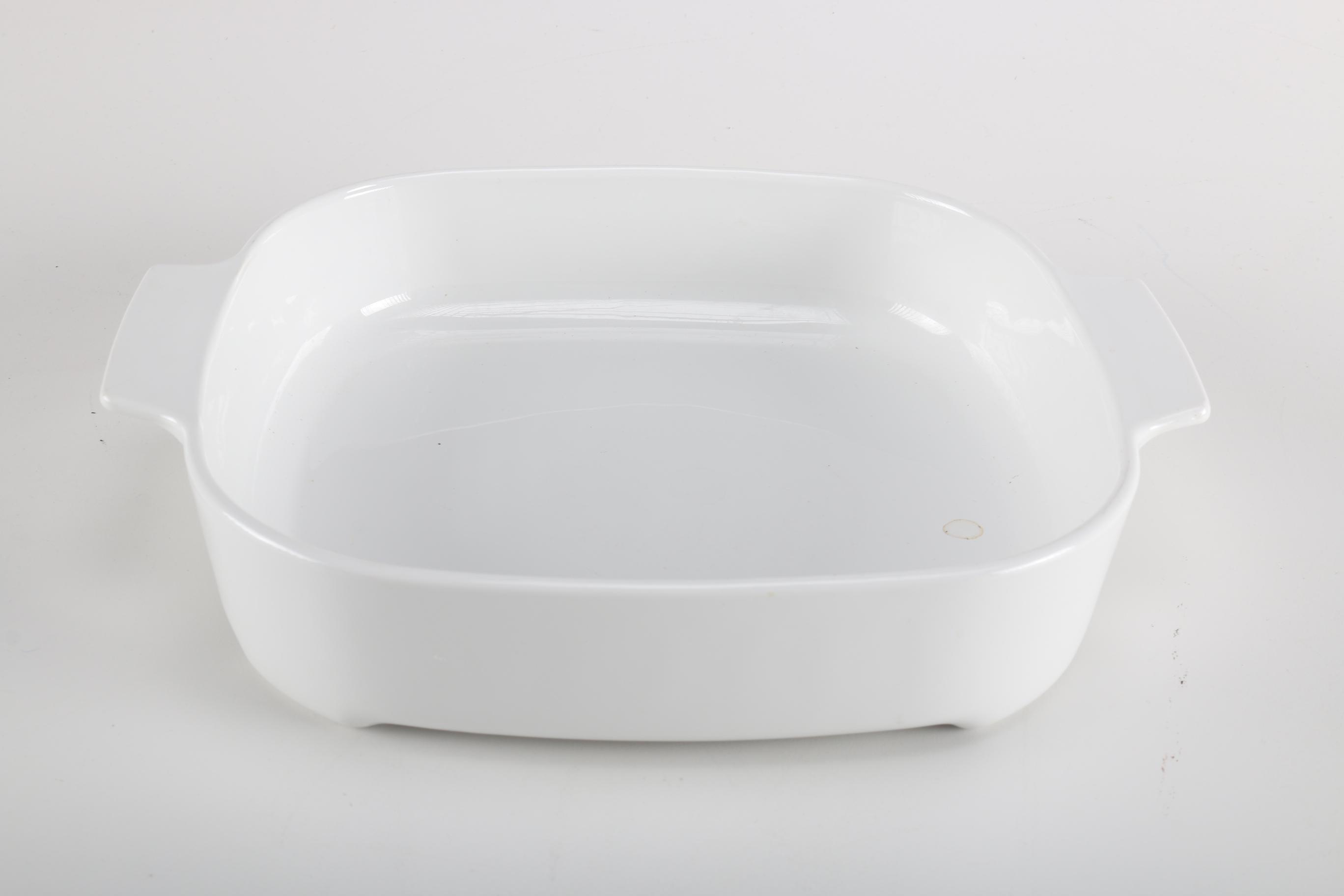 CorningWare Microwave Browning Dish and Ivy Casserole