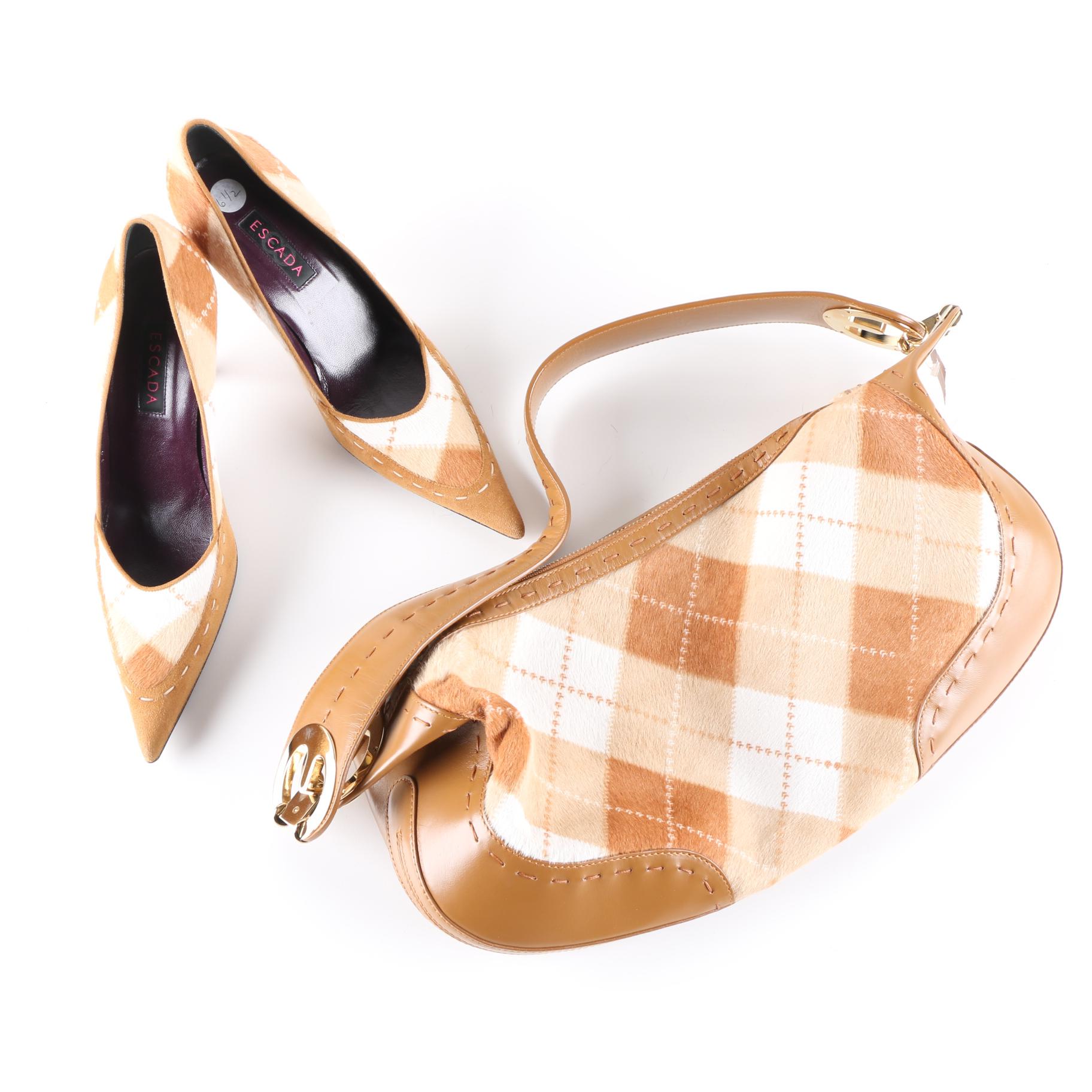 Women's Escada Shoes and Handbag