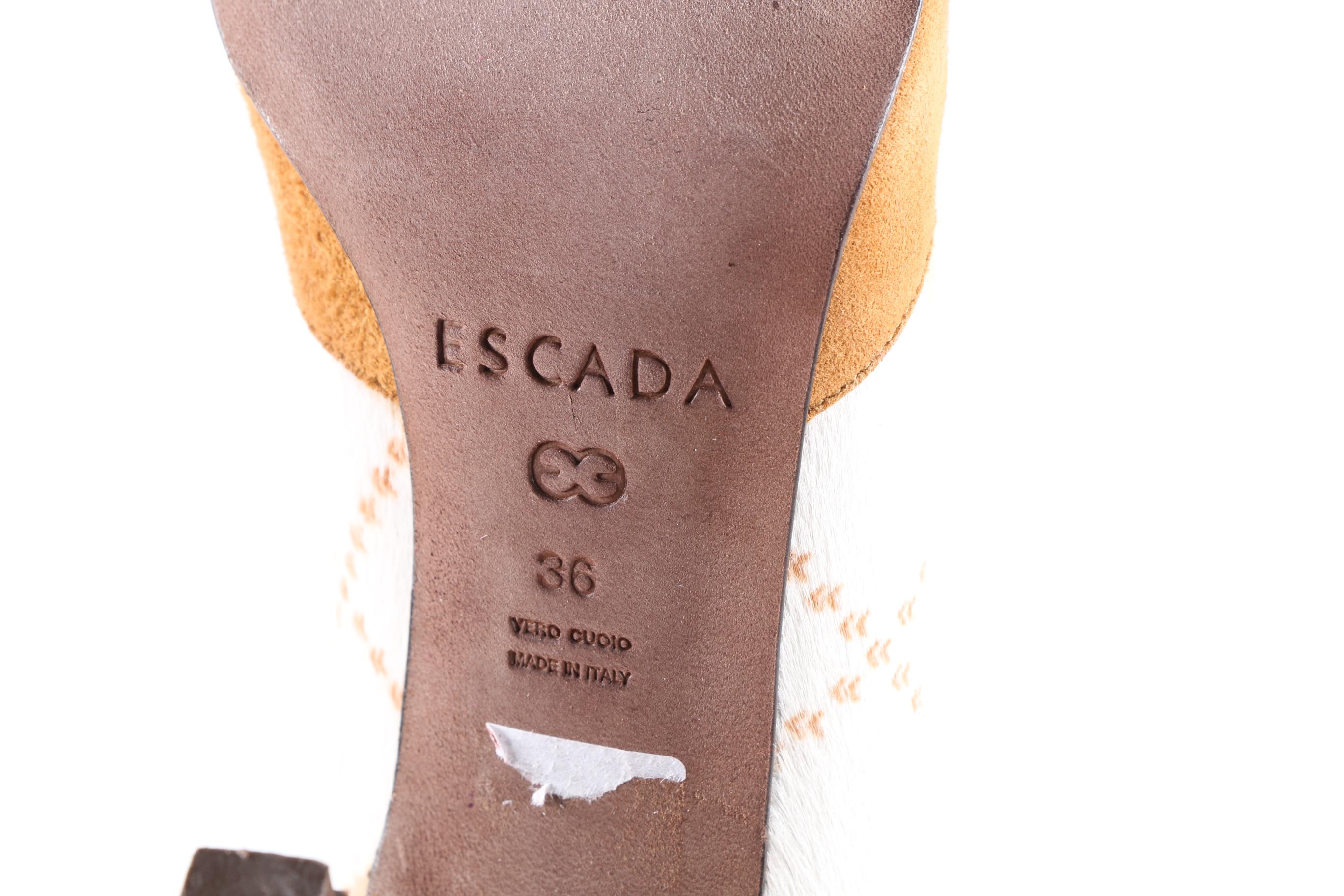 Women's Escada Shoes and Handbag