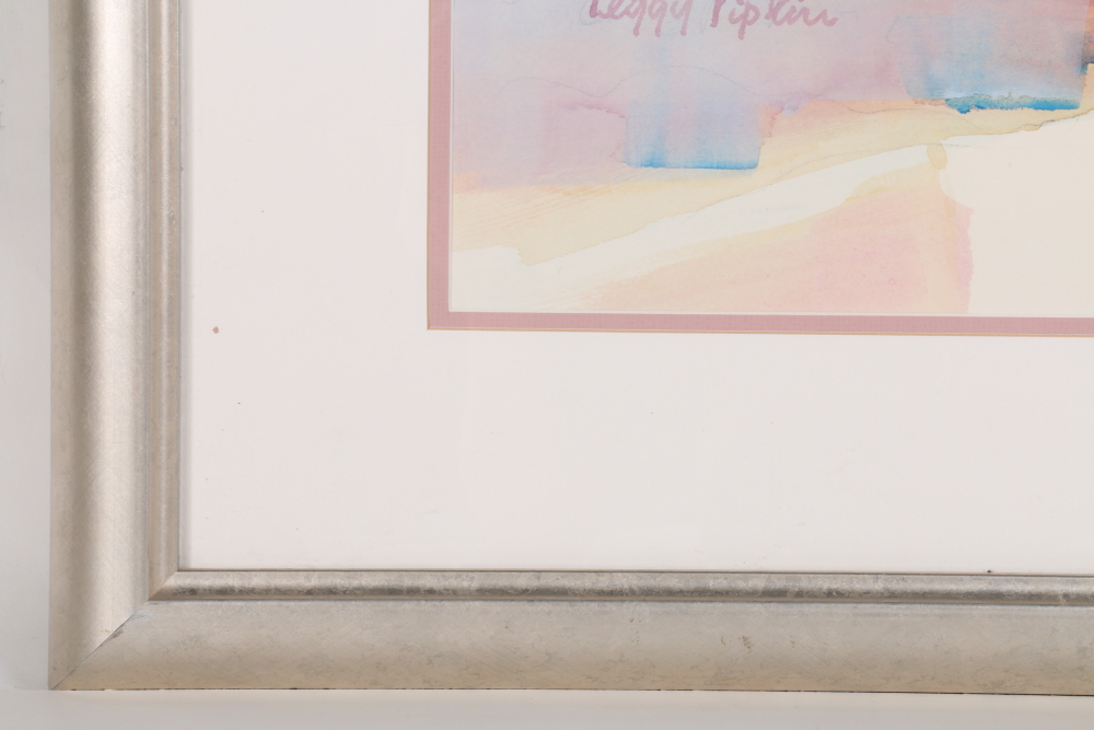 Peggy Pipkin Original Watercolor of a Woman Reclining