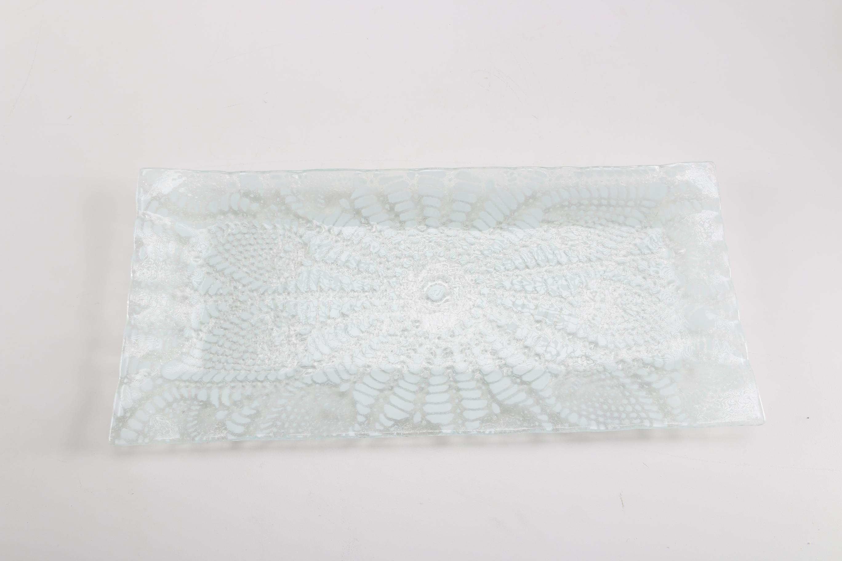 Decorative Glass Serving Trays