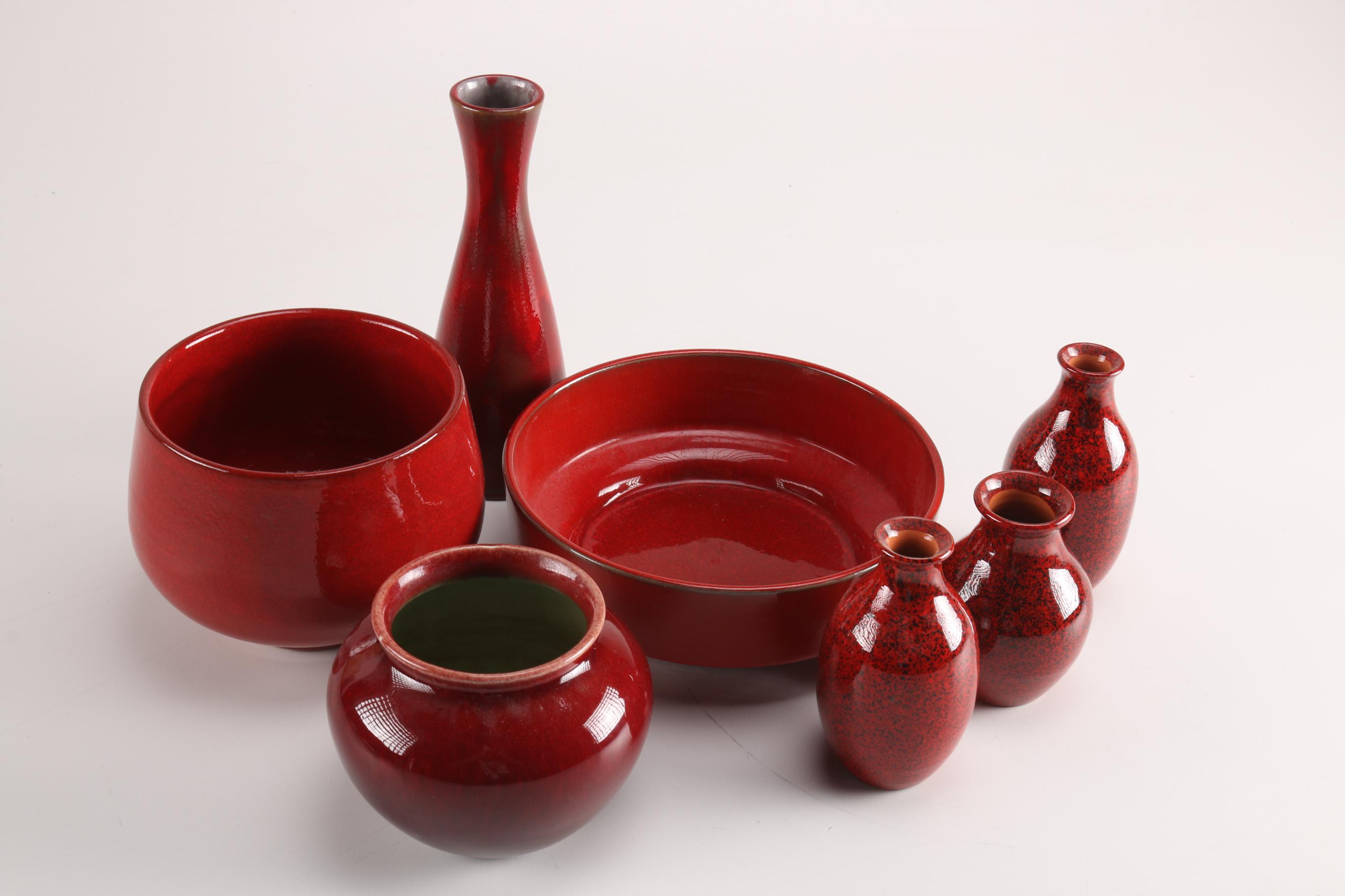 Bockeburg and Additional Red Glazed Pottery