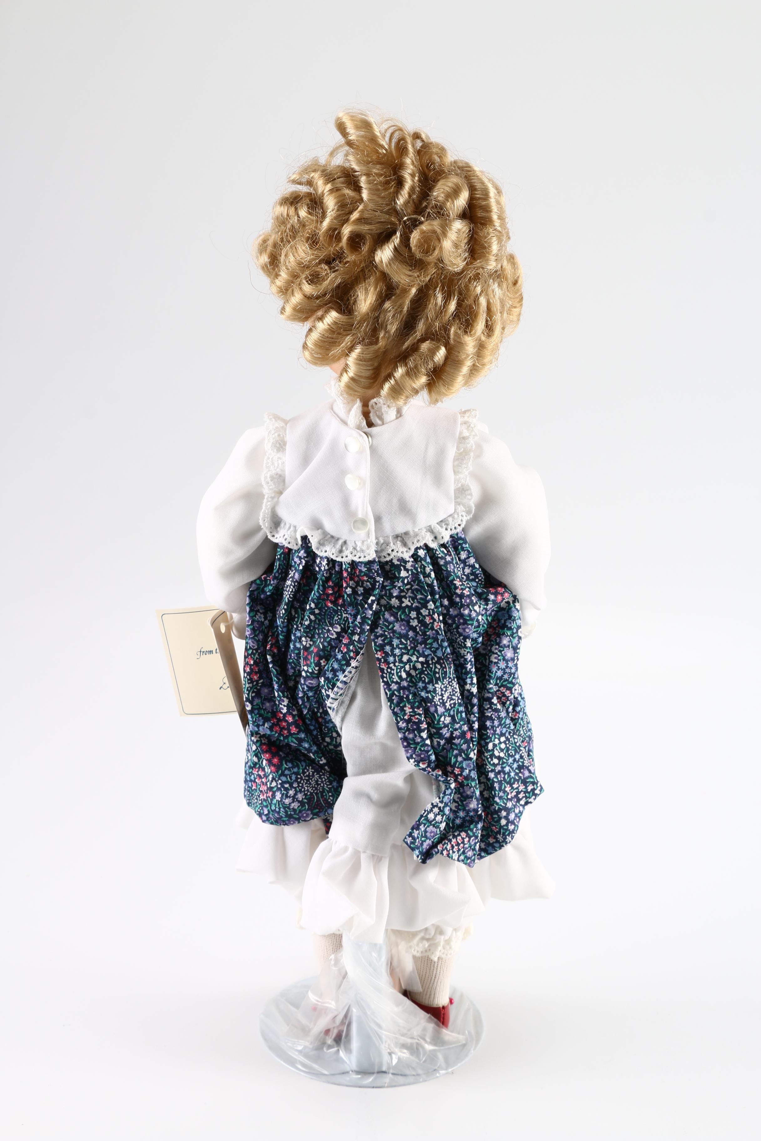 Knowles  Porcelain Dolls Featuring "Goldilocks" and "Emily"