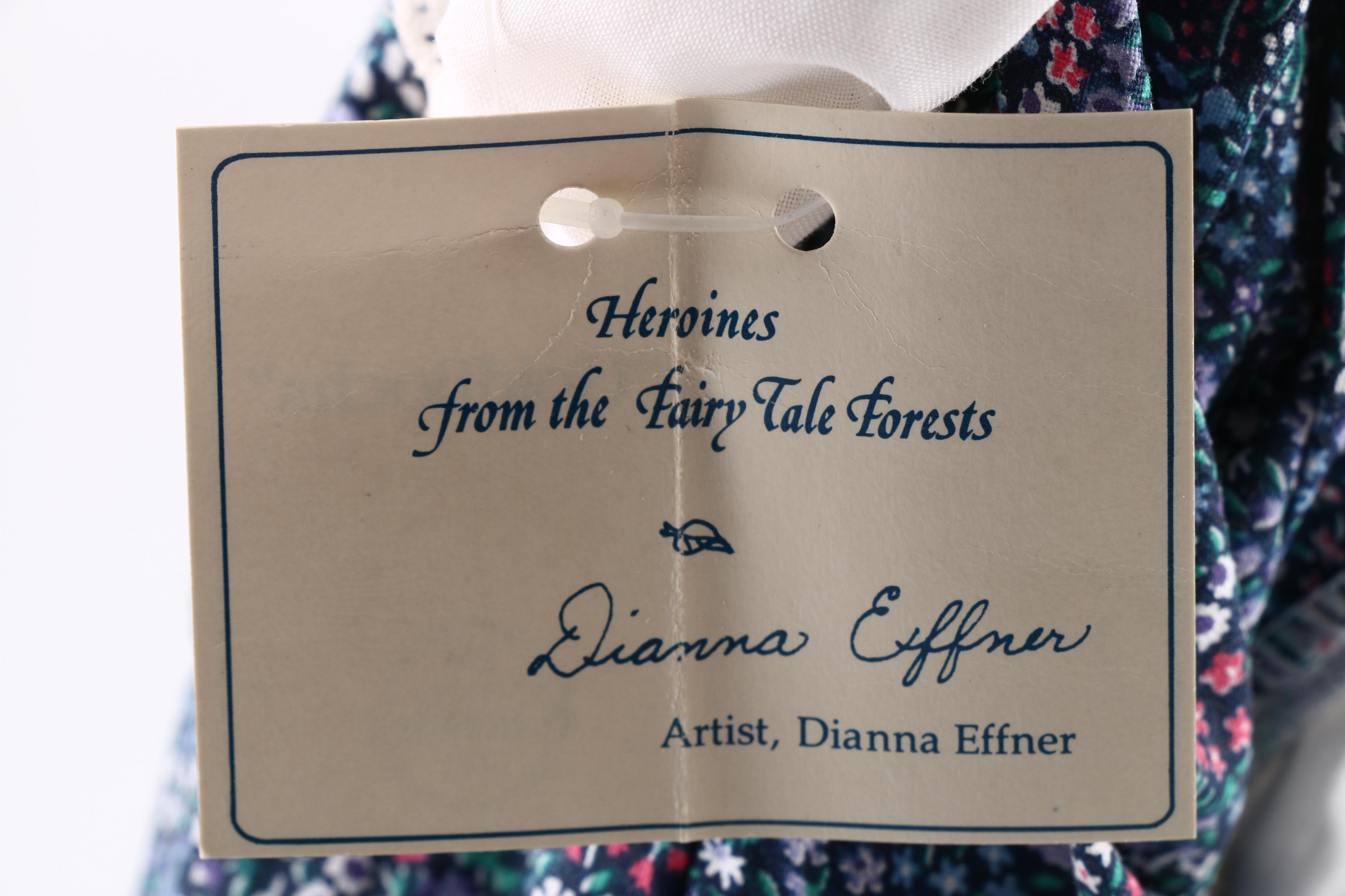 Knowles  Porcelain Dolls Featuring "Goldilocks" and "Emily"