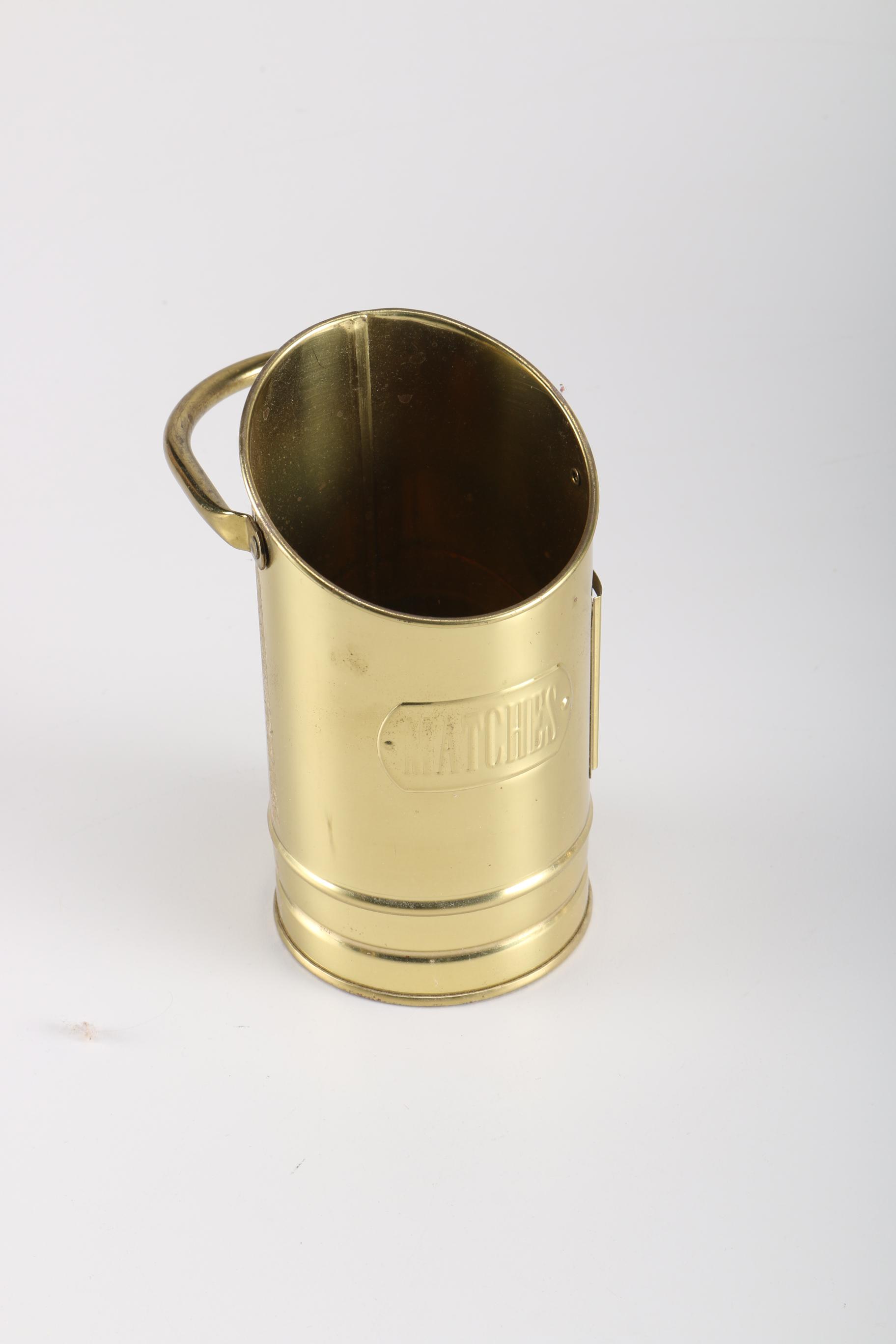 Small Brass Containers and Candleholders from India, Holland, and Korea