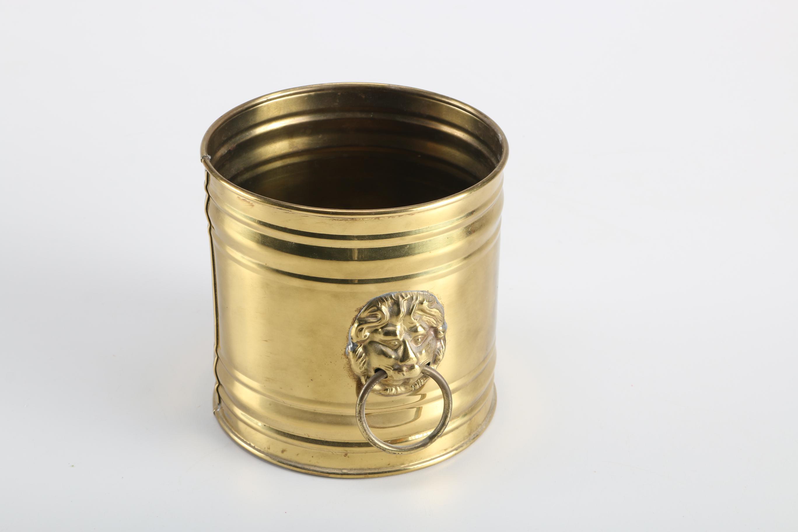 Small Brass Containers and Candleholders from India, Holland, and Korea