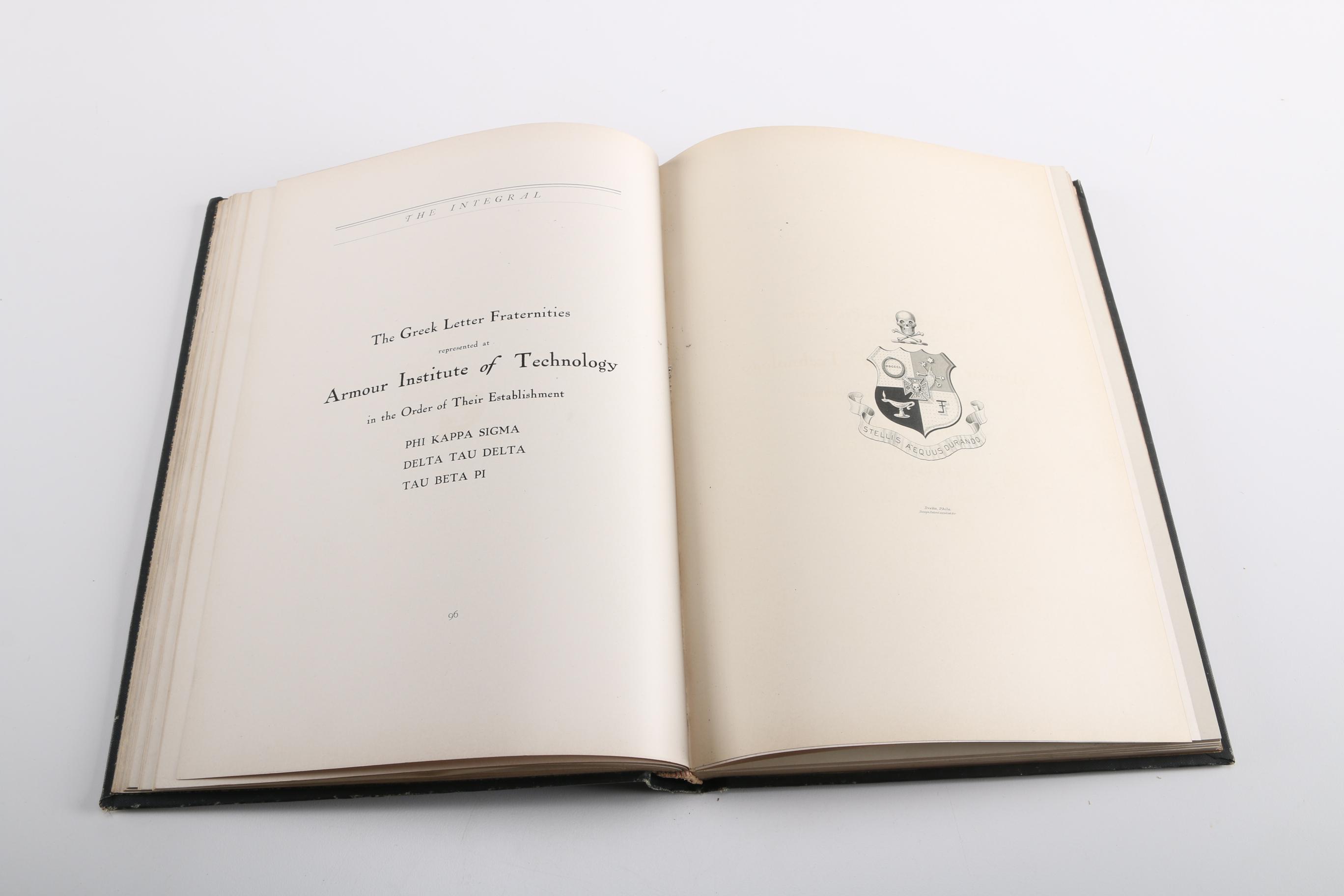 1906 Armor Institute of Technology "The Integral" Student Annual