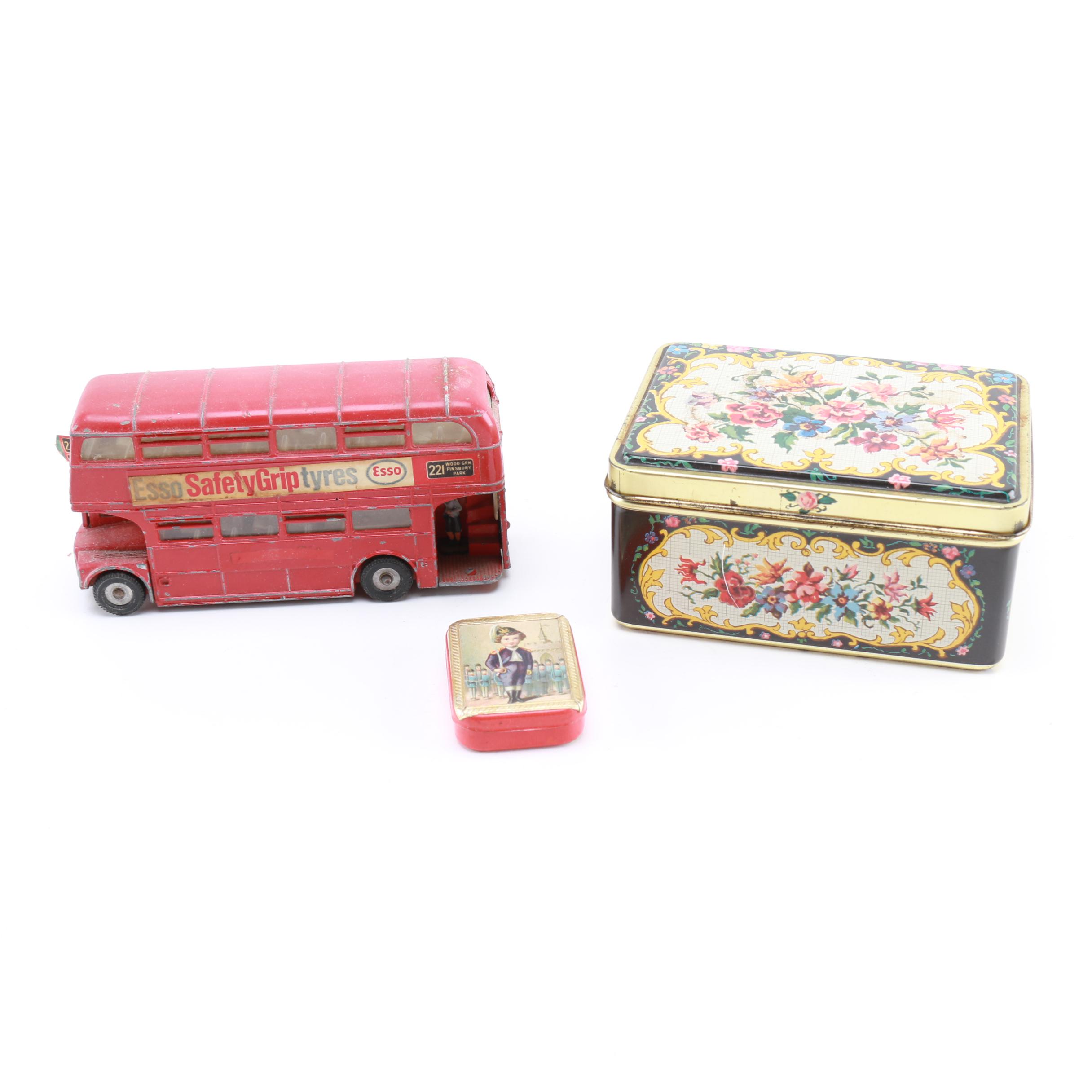 Vintage Tins Plus Bus