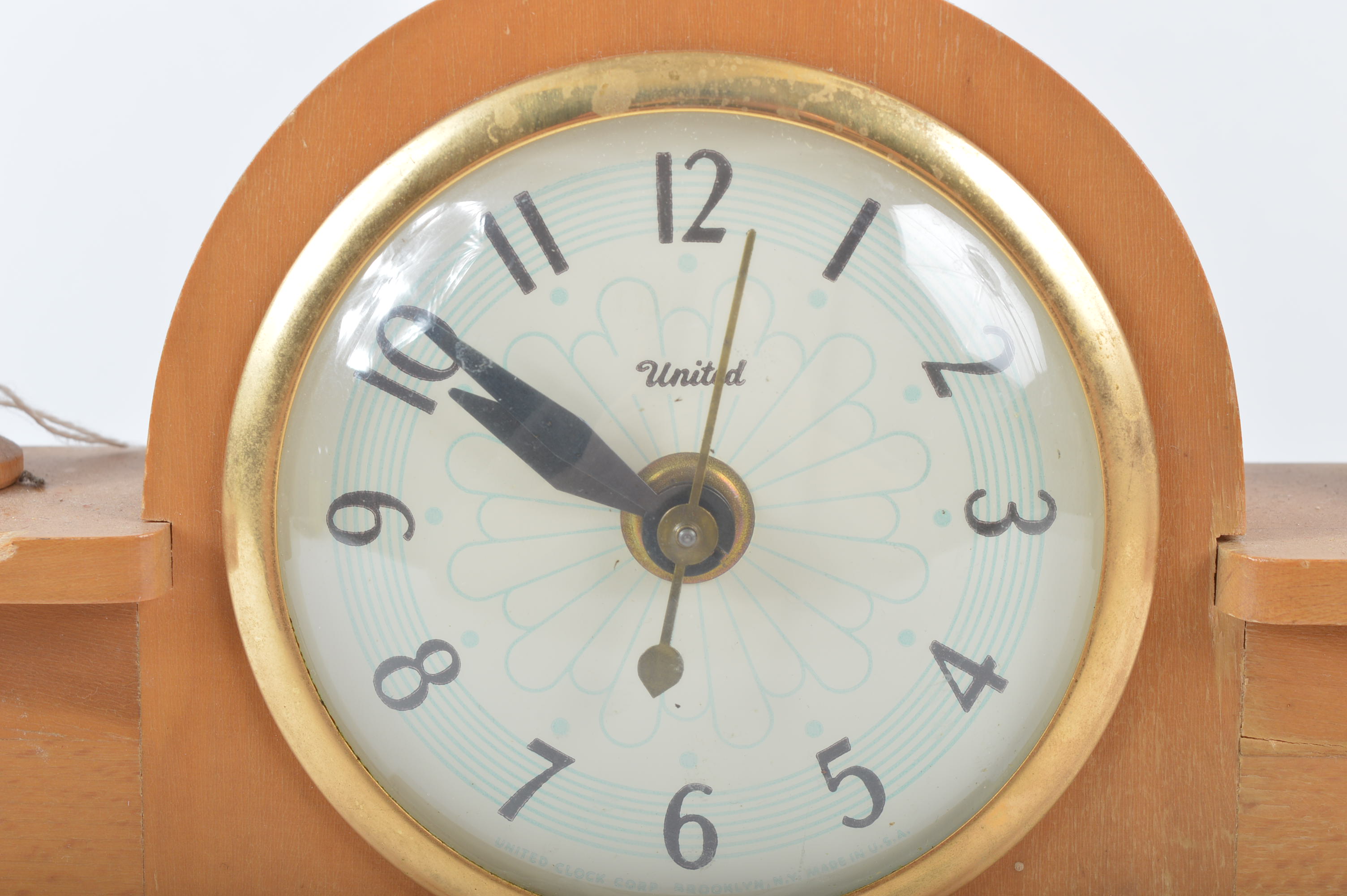 United Clock Corp. Fireplace Clock