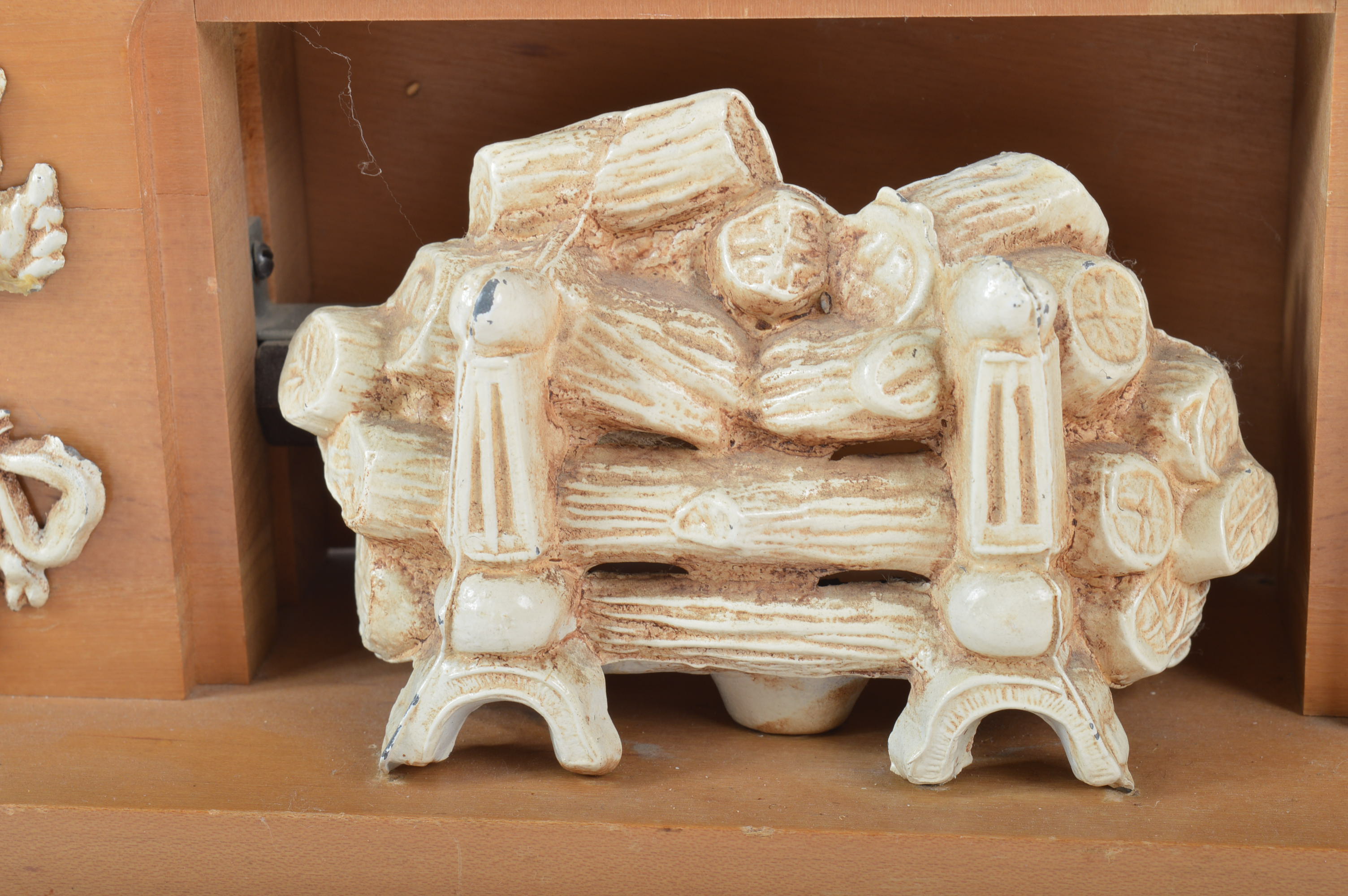 United Clock Corp. Fireplace Clock