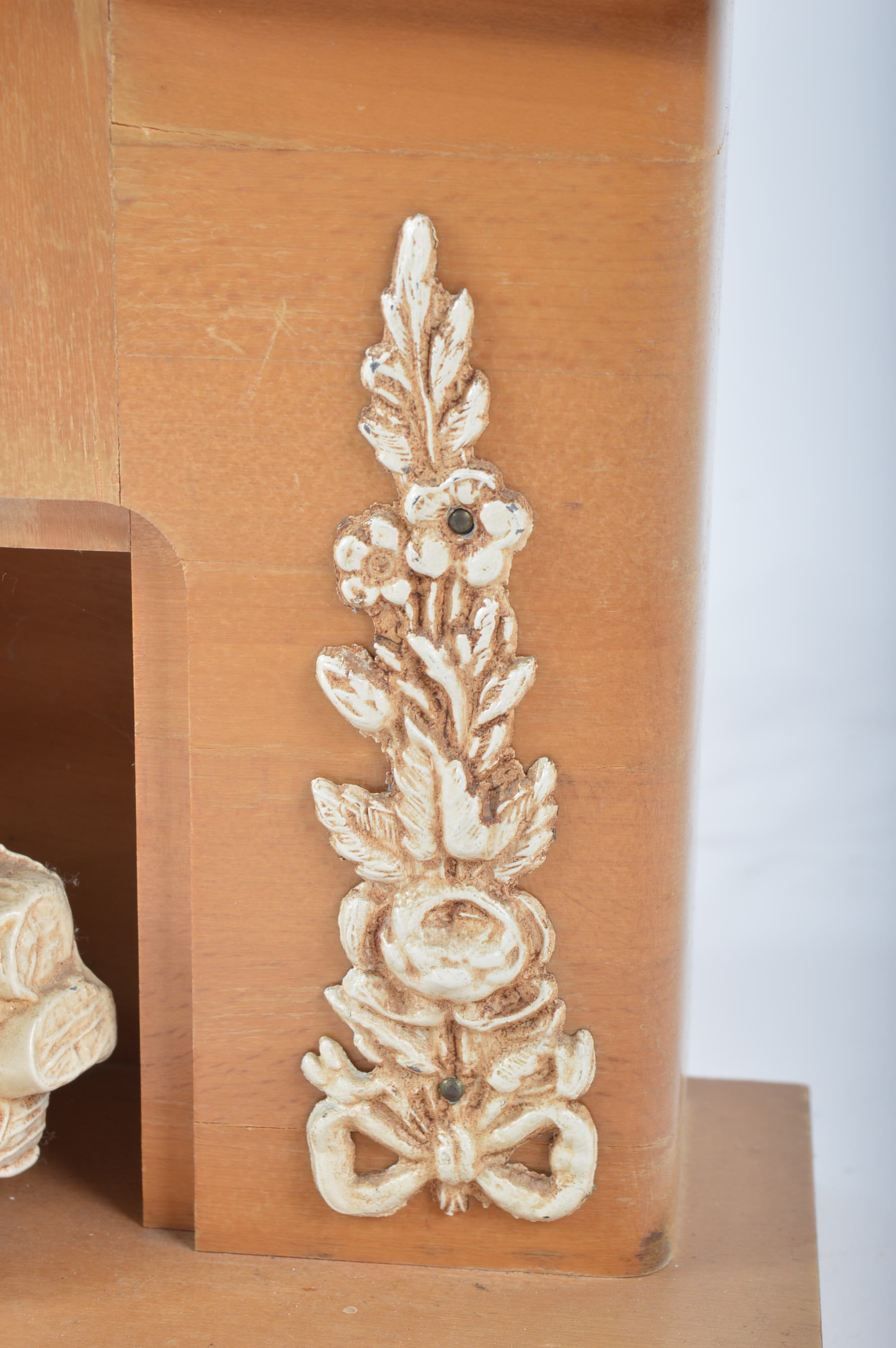 United Clock Corp. Fireplace Clock