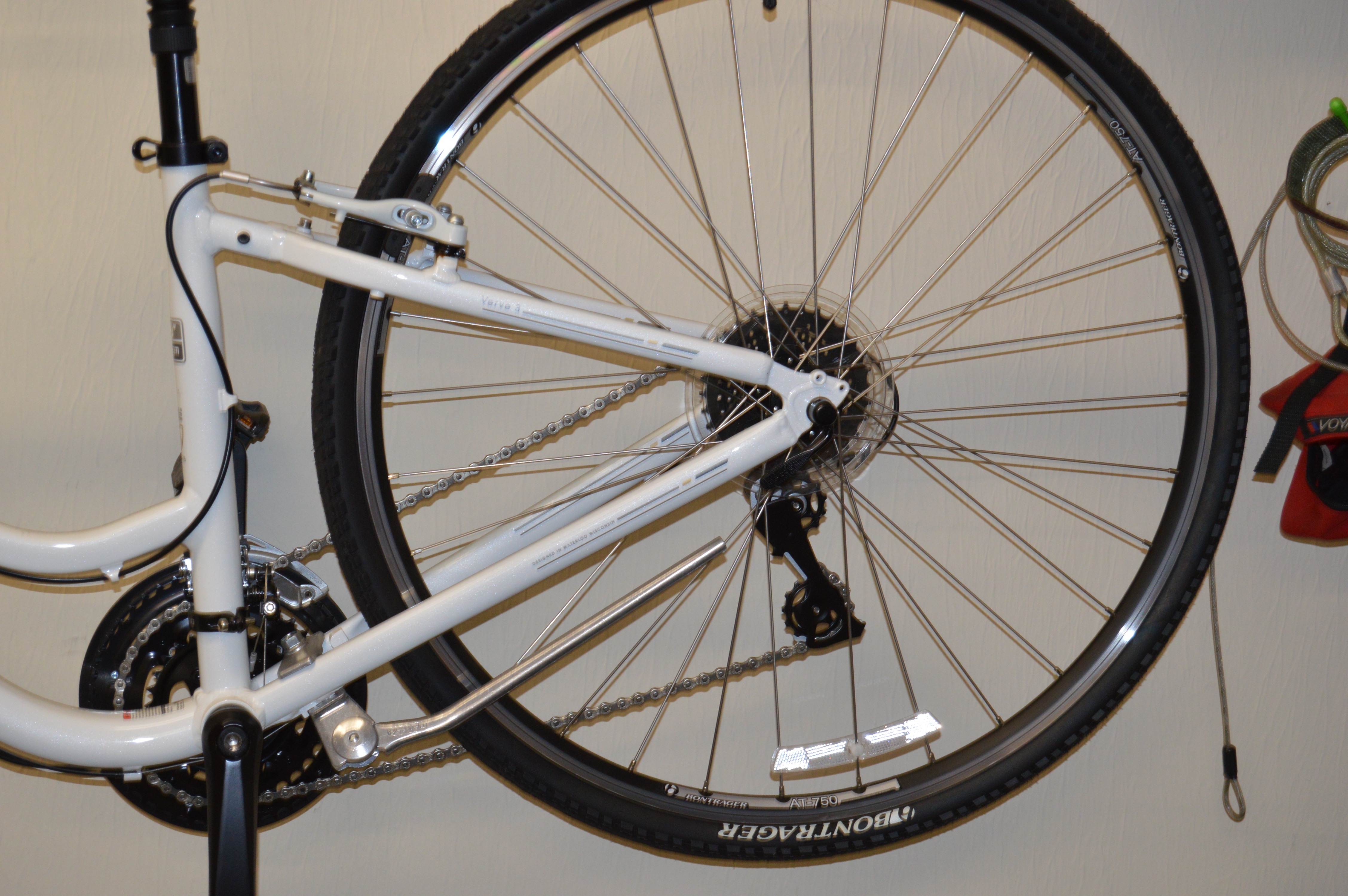 Trek "Verve 3" Women's Hybrid Bike and Storage Frame Adapter