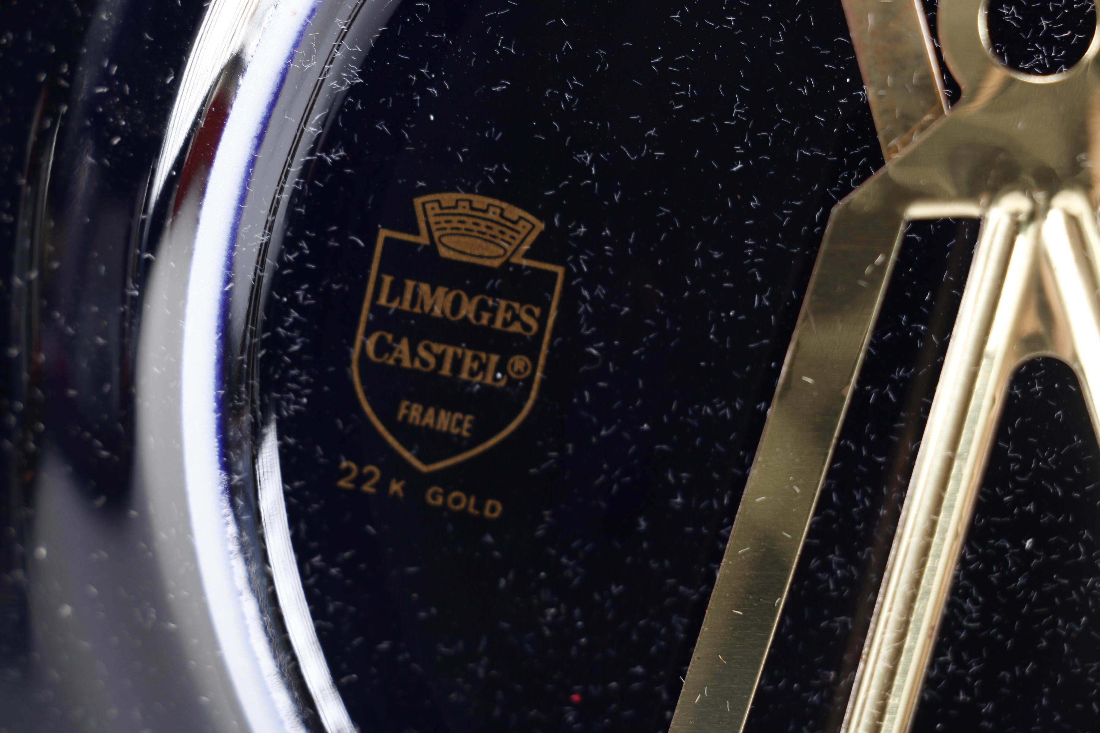 French Limoges Castel Collectors Plates