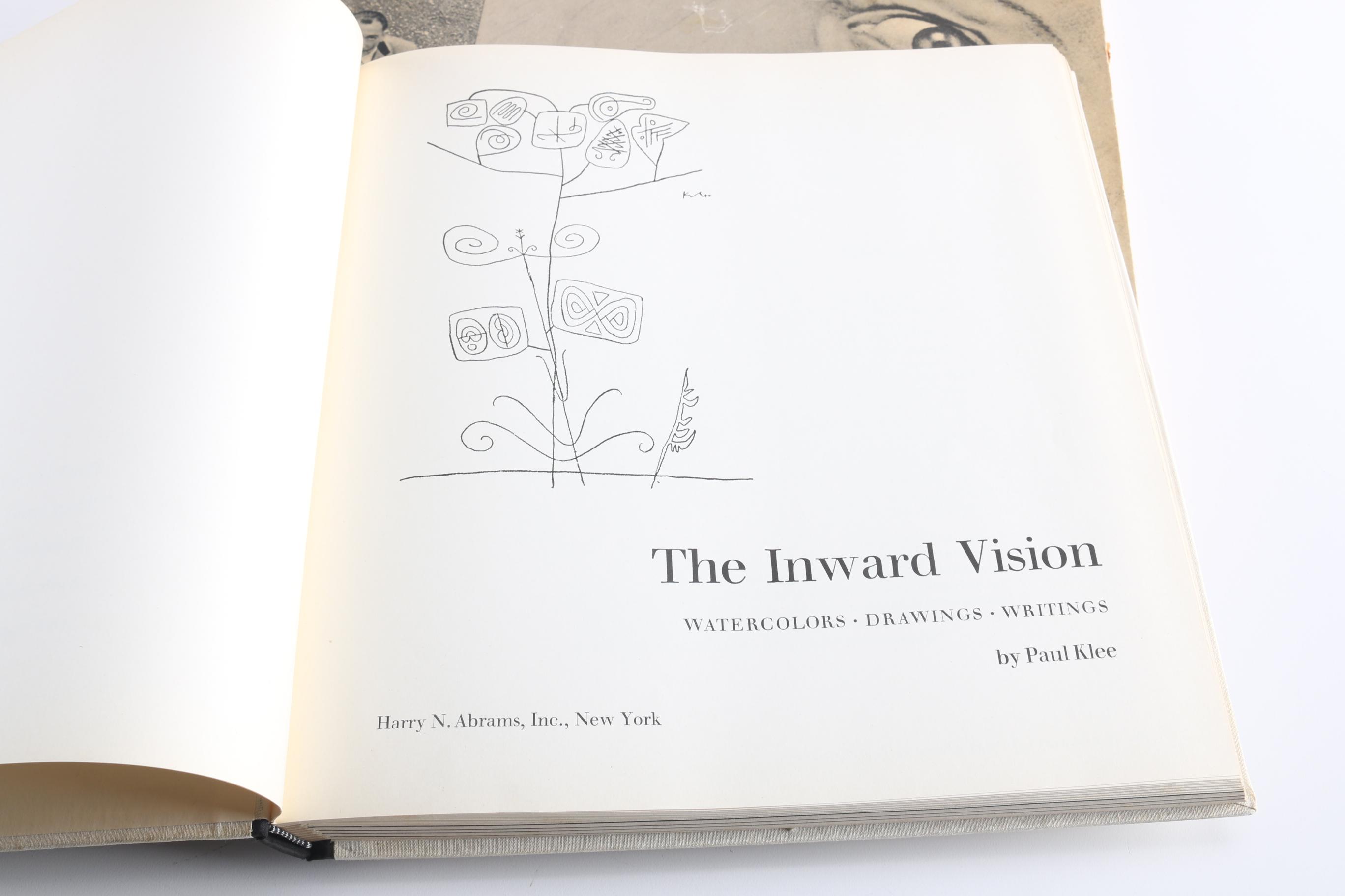 "The Inward Vision" by Paul Klee and "Dali A Study of His Life and Work"