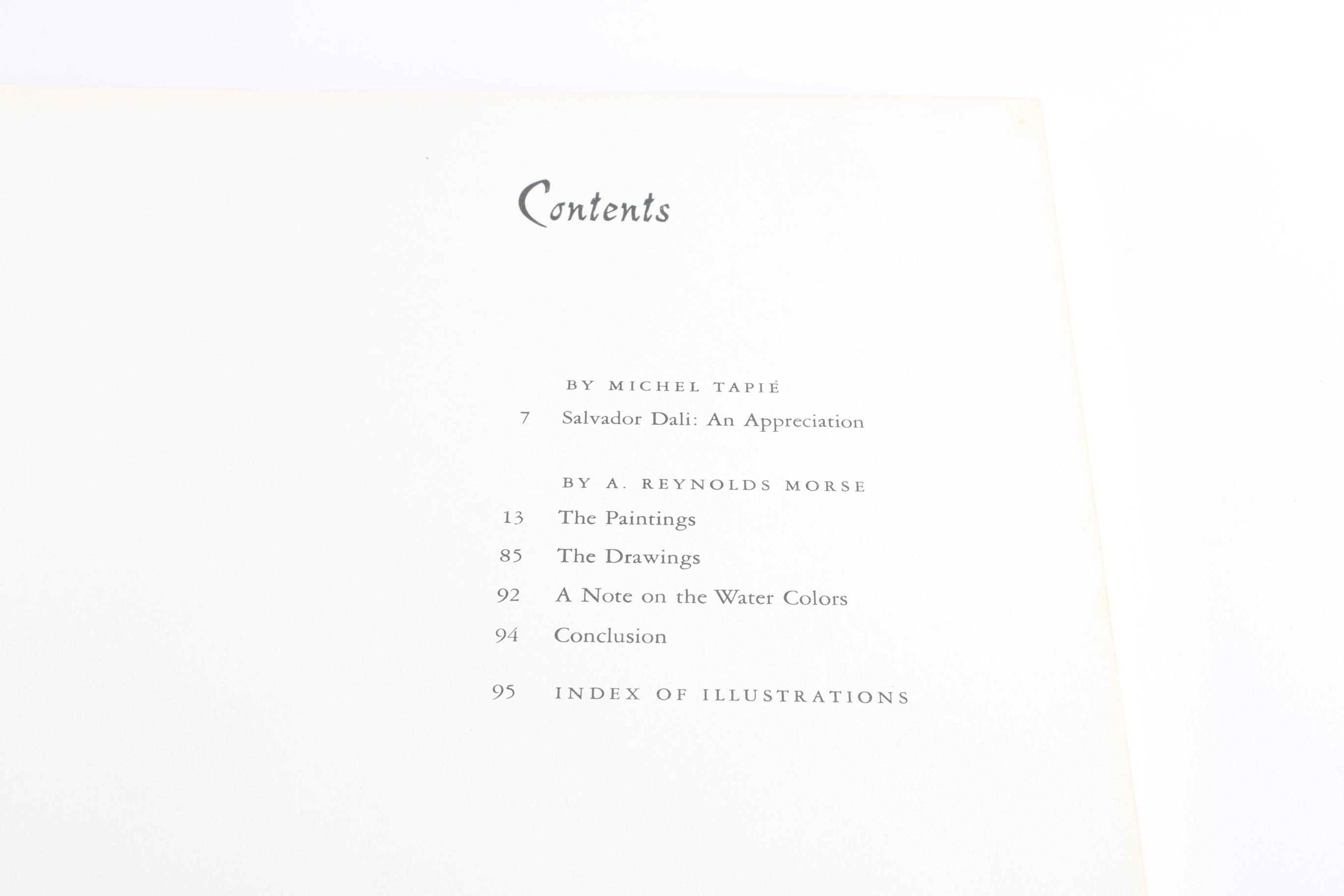 "The Inward Vision" by Paul Klee and "Dali A Study of His Life and Work"