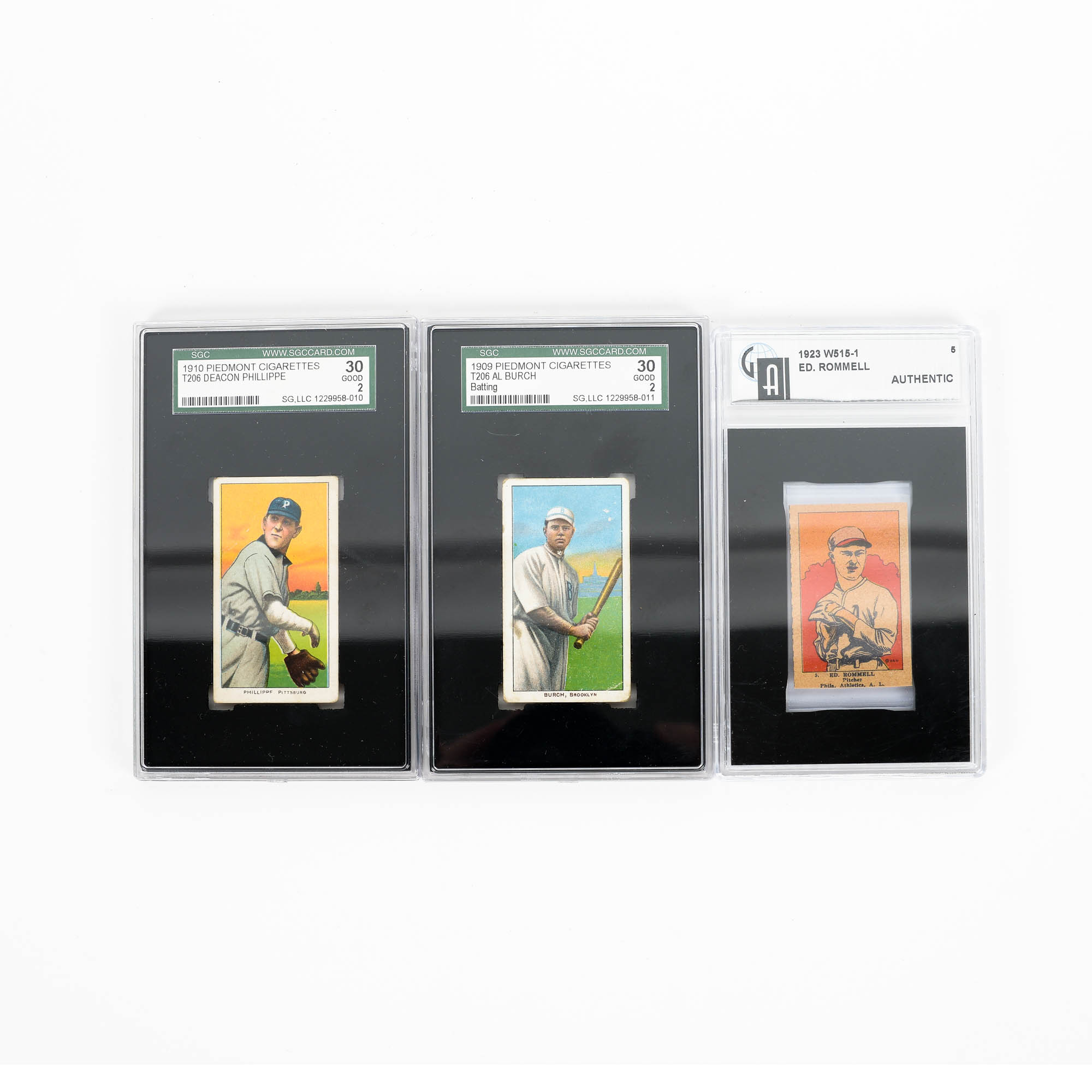 Vintage Piedmont Cigarettes Baseball Cards