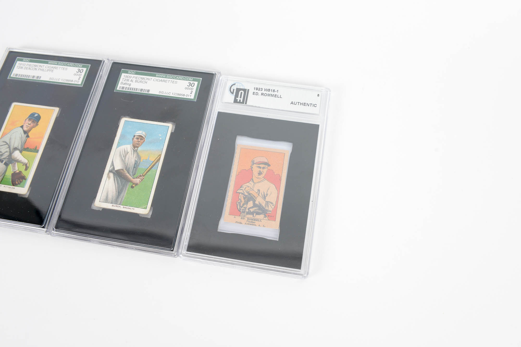 Vintage Piedmont Cigarettes Baseball Cards