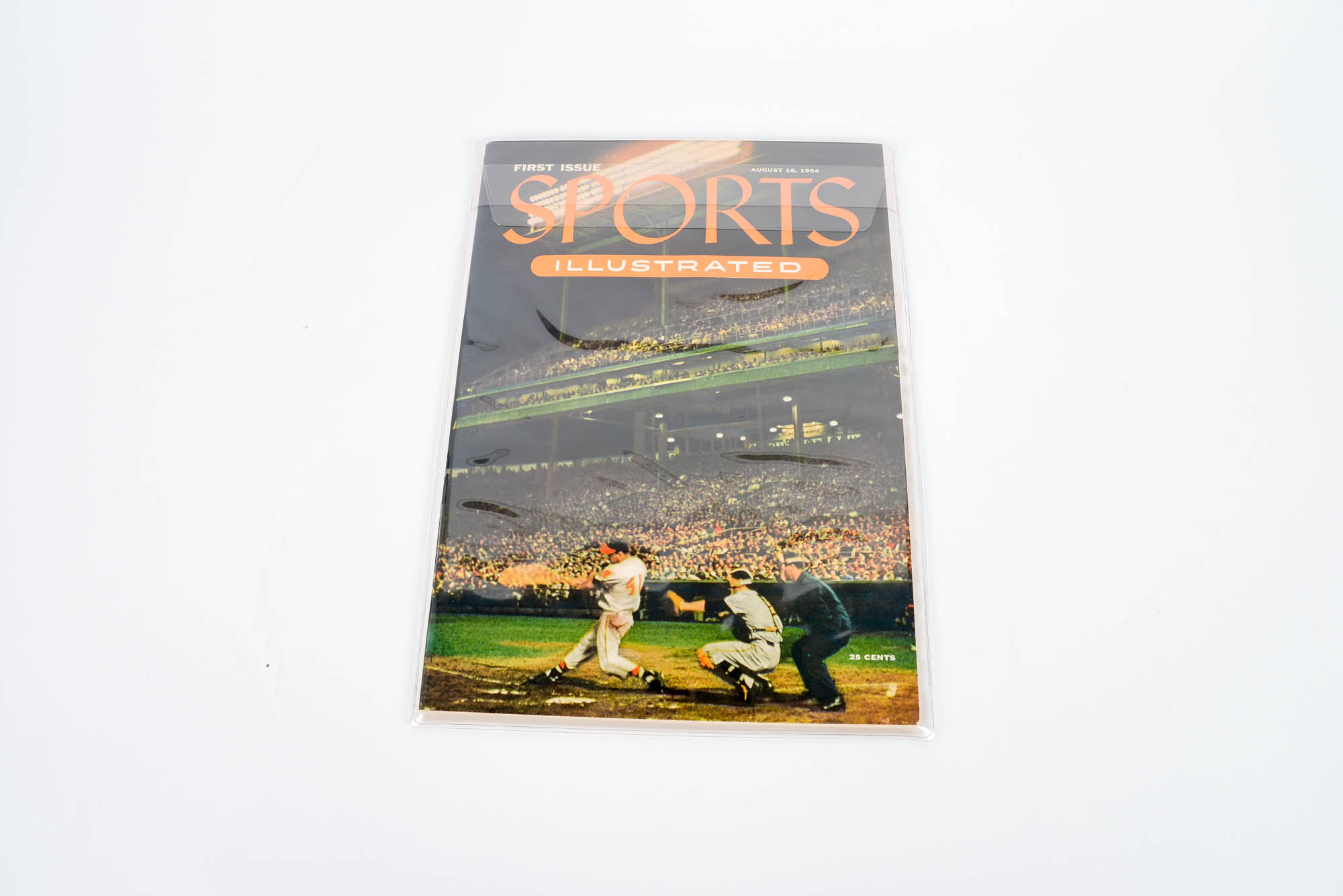 First Issue of "Sports Illustrated" Magazine from August 16, 1954 with COA