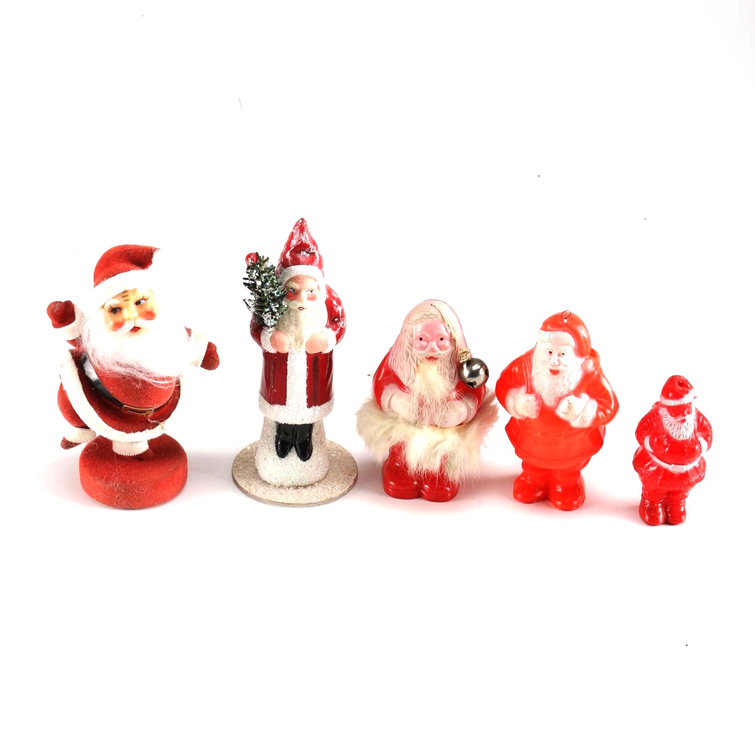 Assorted Santa Figurines