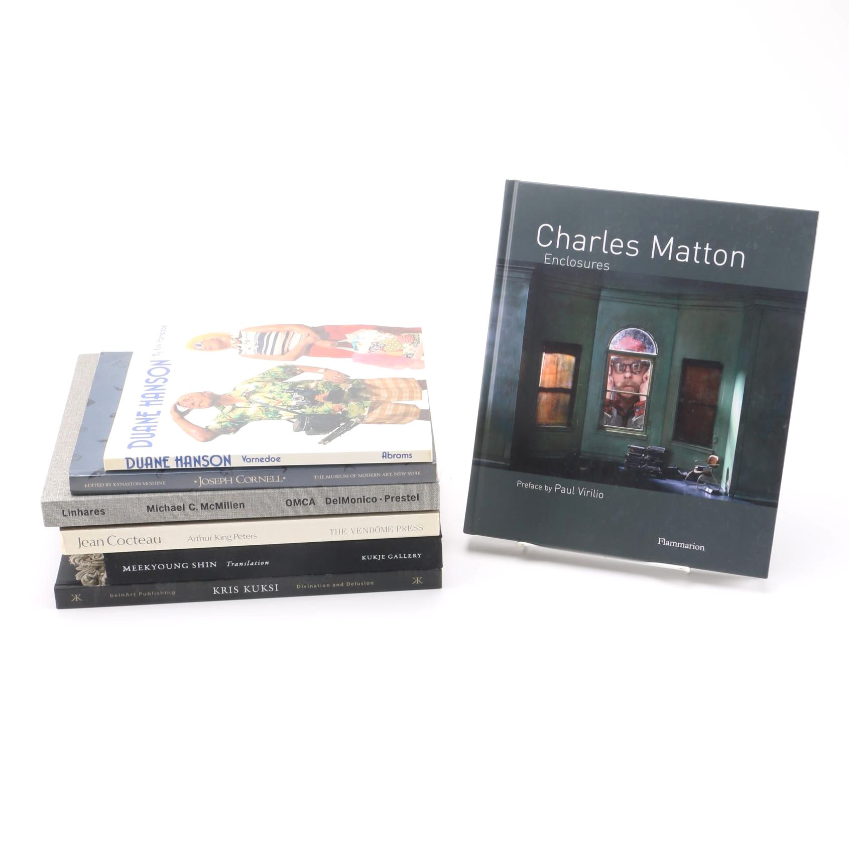 Collection of Art Books Including "Jean Cocteau and His World"