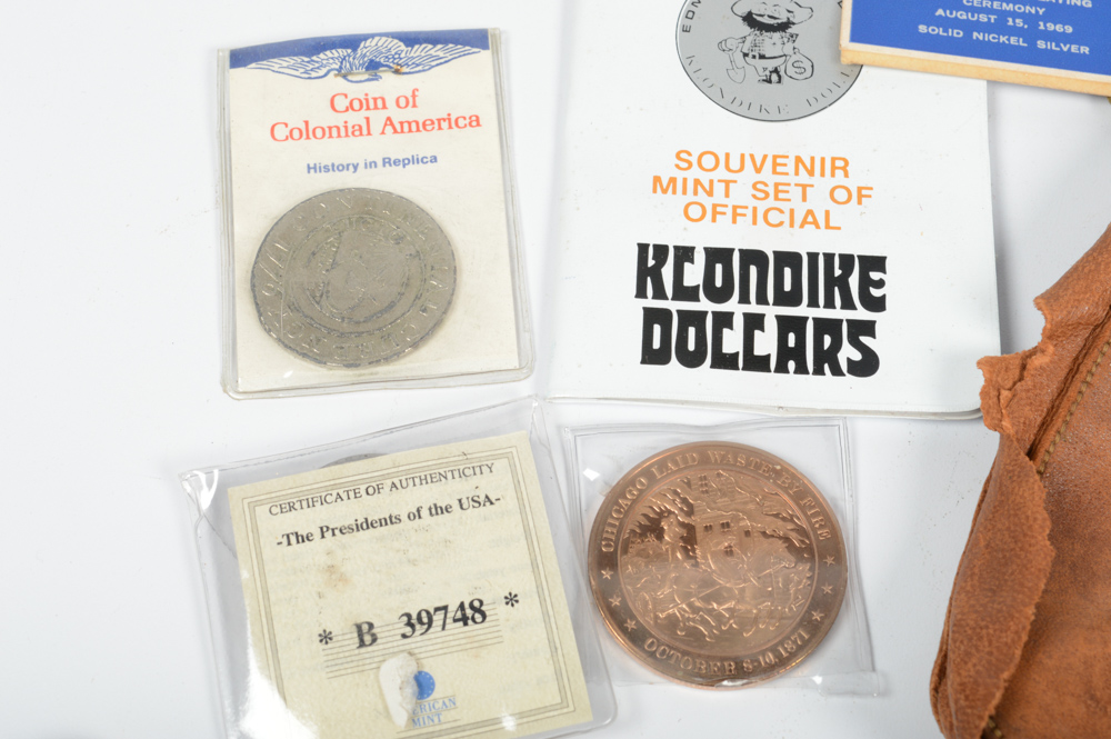 Seated Liberty Silver Love Token and American Tokens Collection