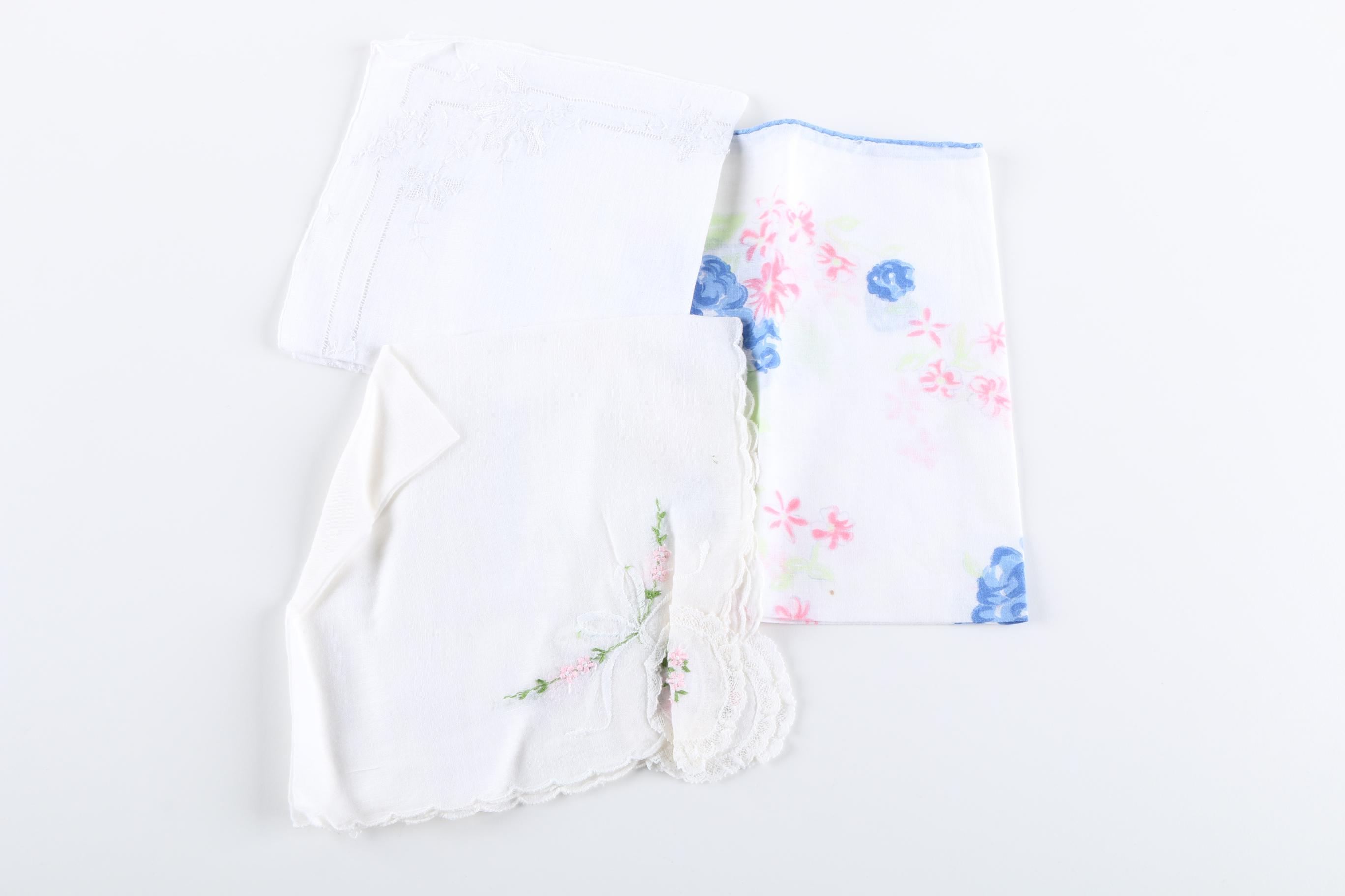 Floral Handkerchiefs