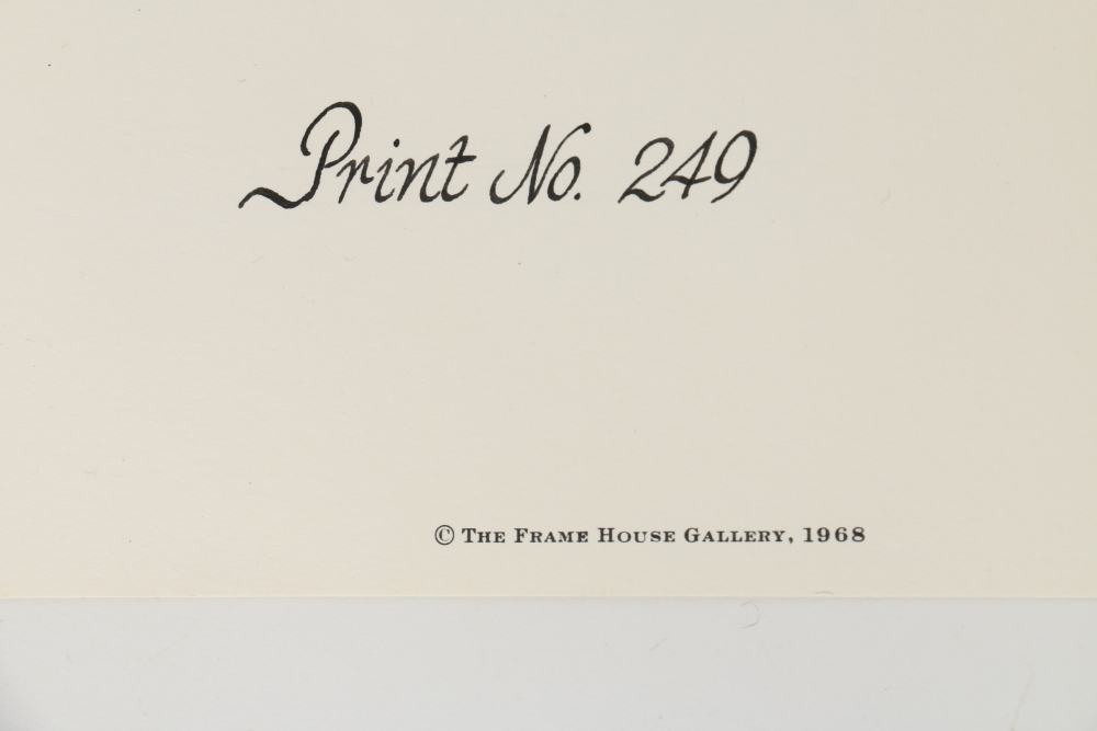 Coheleach, Harm, and Eckelberry Offset Lithographs of American Wildlife