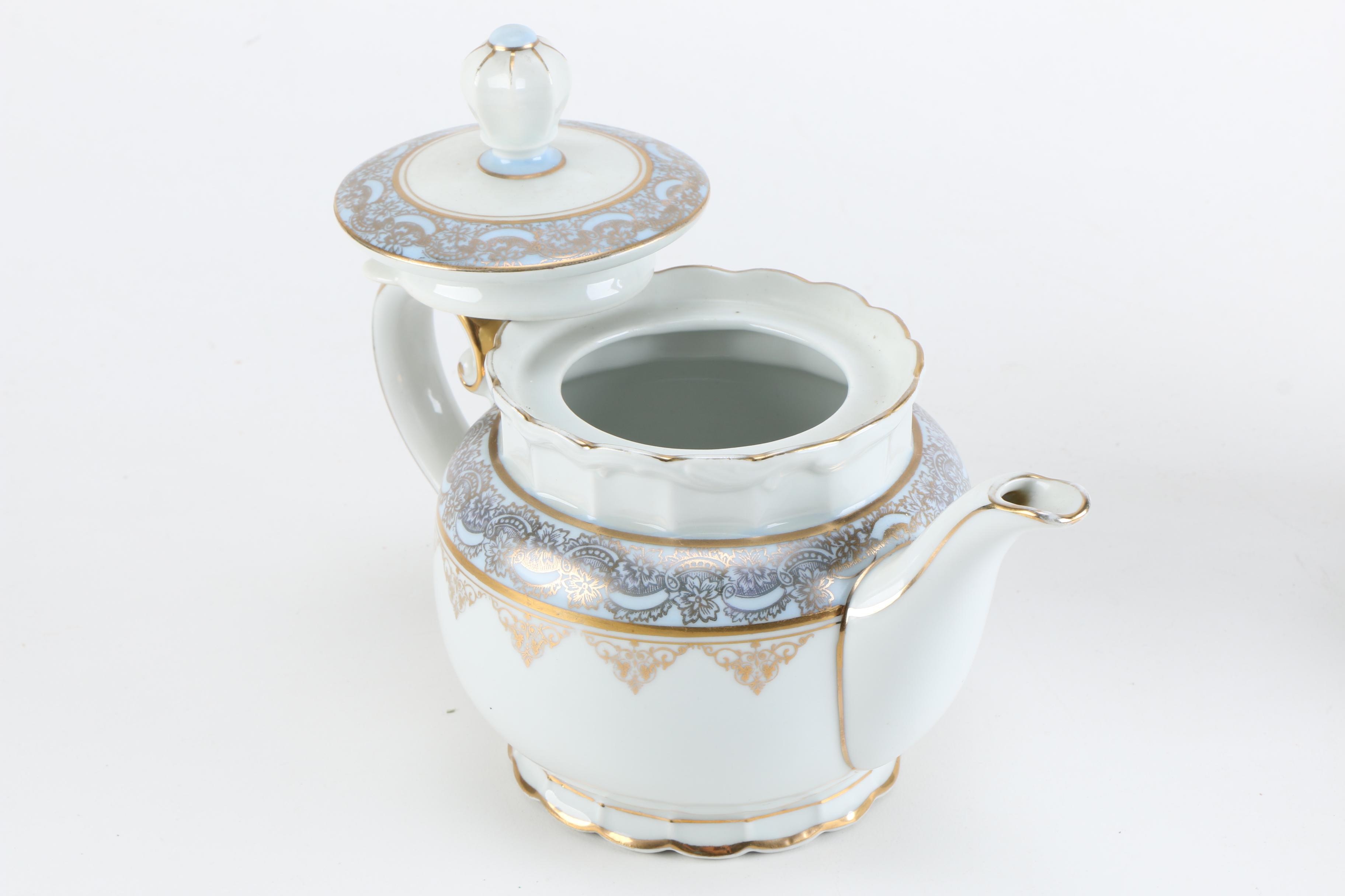 Joseph Rieber & Co. Mitterteich Tea and Coffee Pots