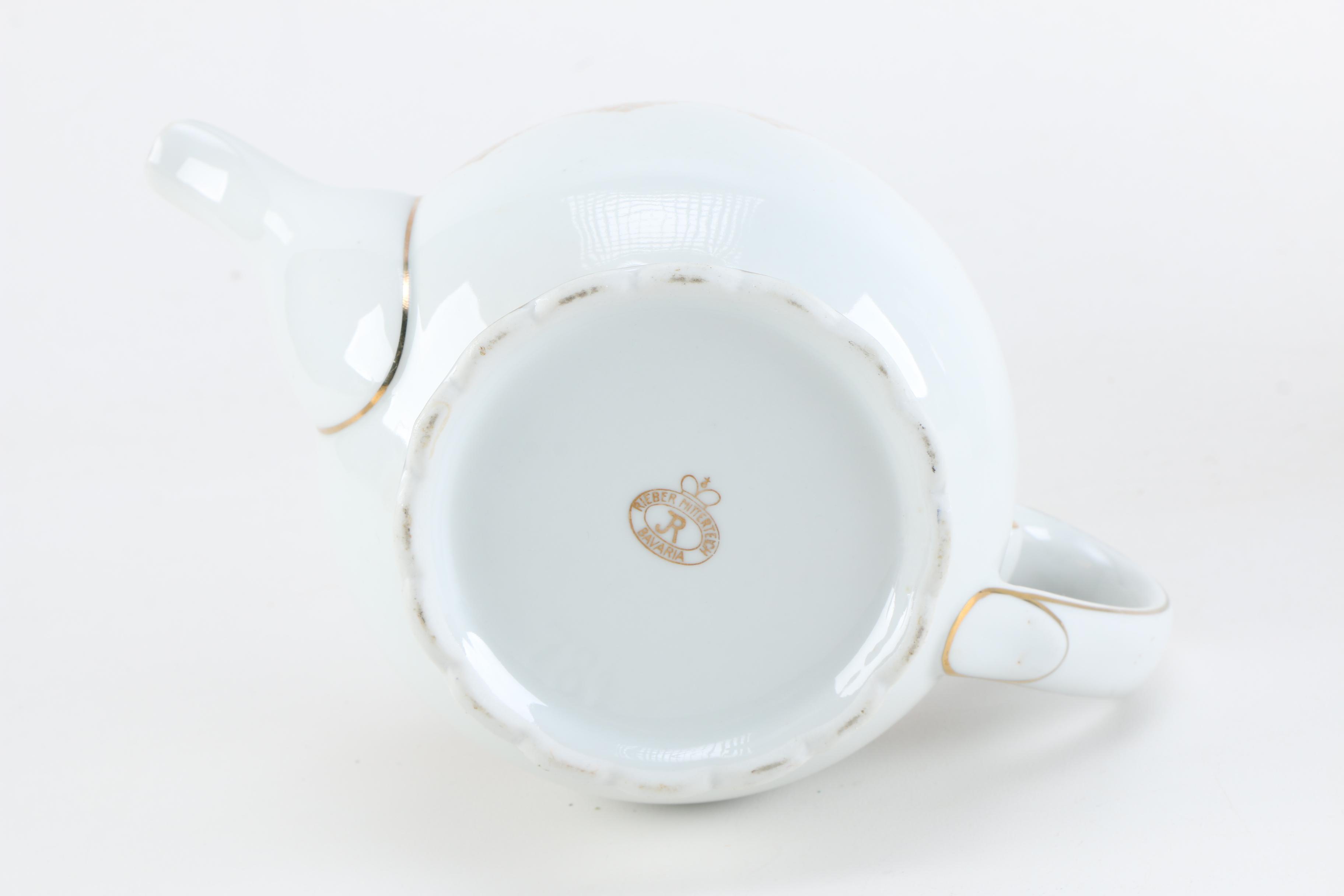 Joseph Rieber & Co. Mitterteich Tea and Coffee Pots