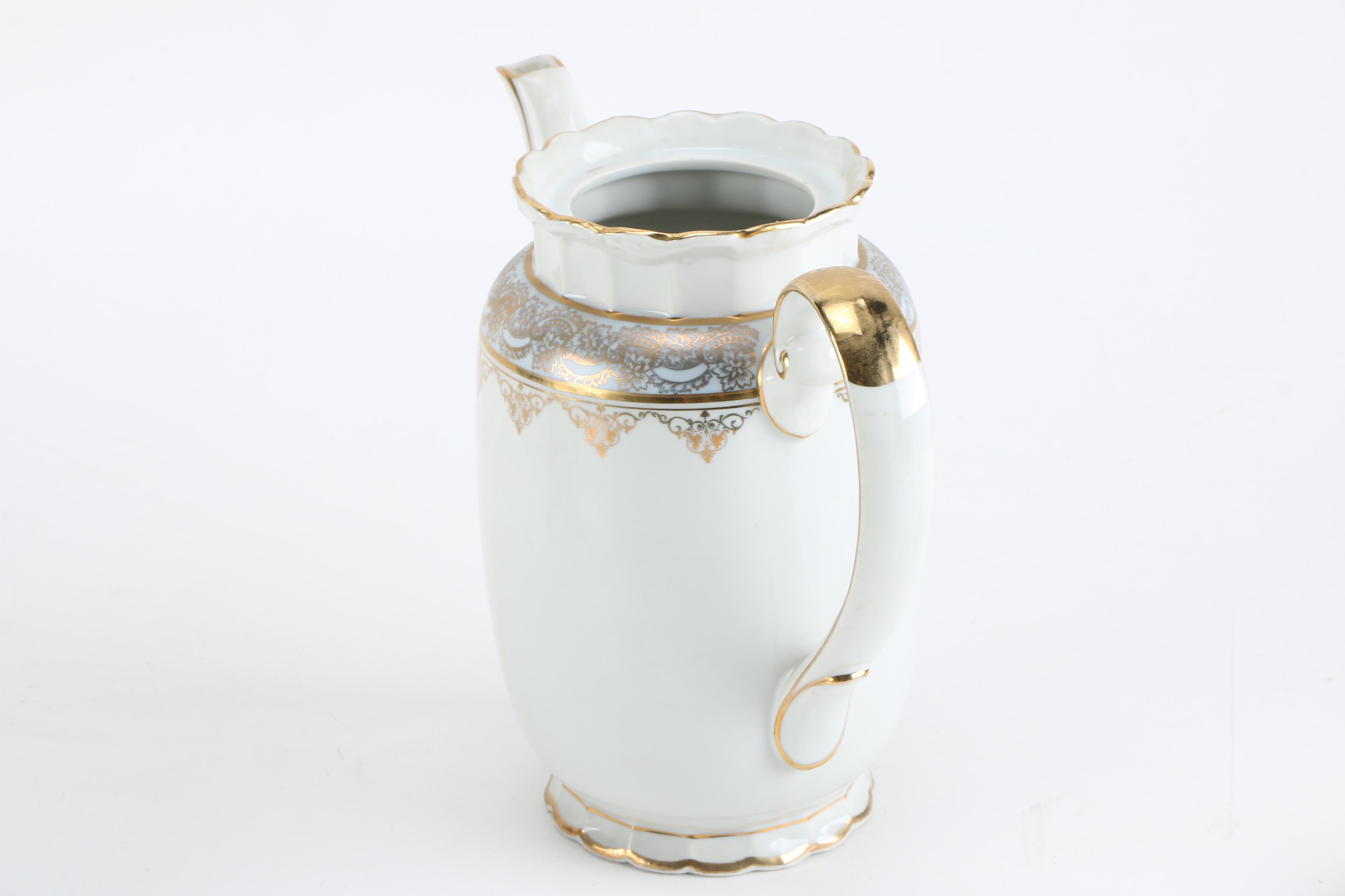 Joseph Rieber & Co. Mitterteich Tea and Coffee Pots