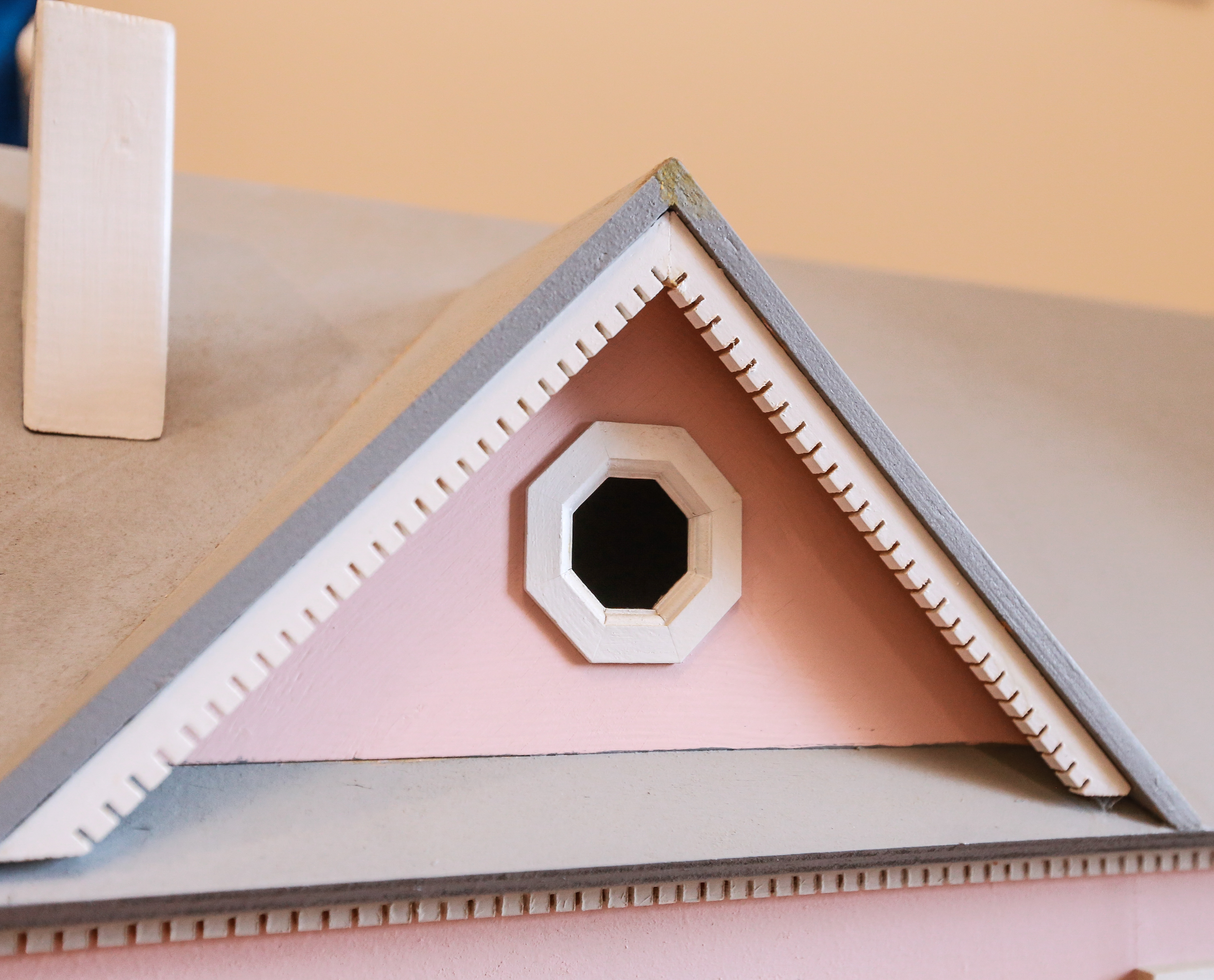 Wooden Doll House and Furniture