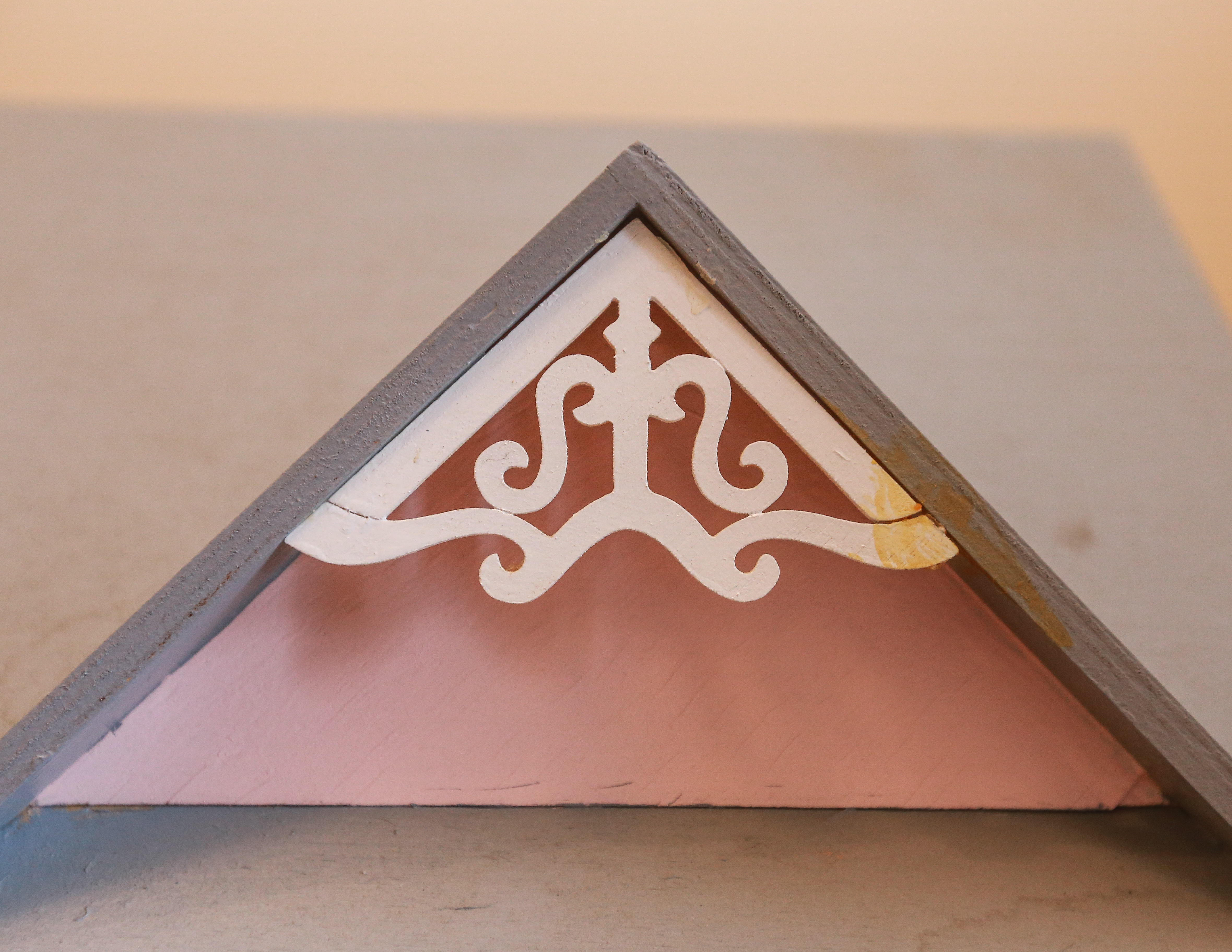 Wooden Doll House and Furniture