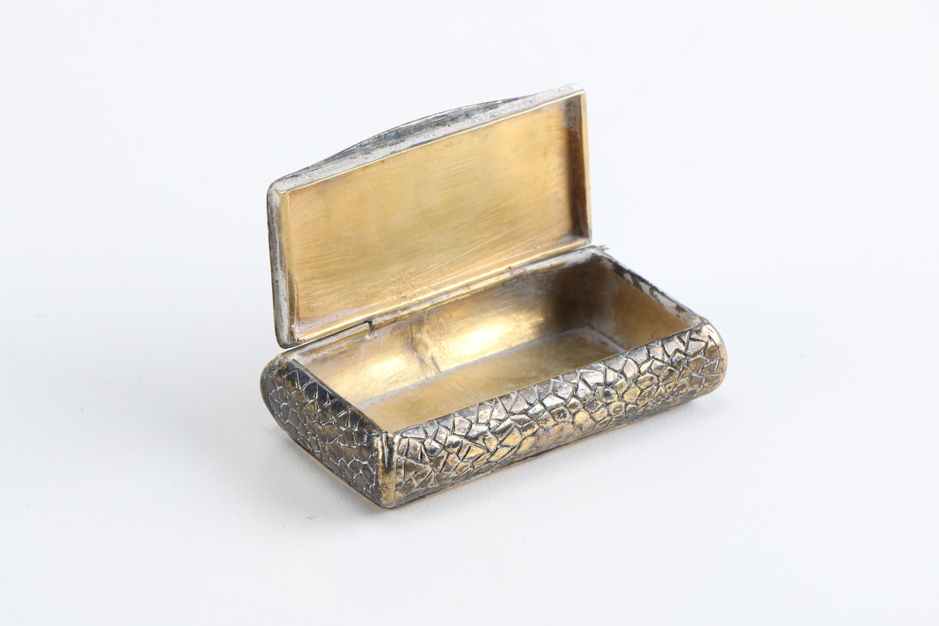 Vintage Decorative Objects With Antique Snuff Box