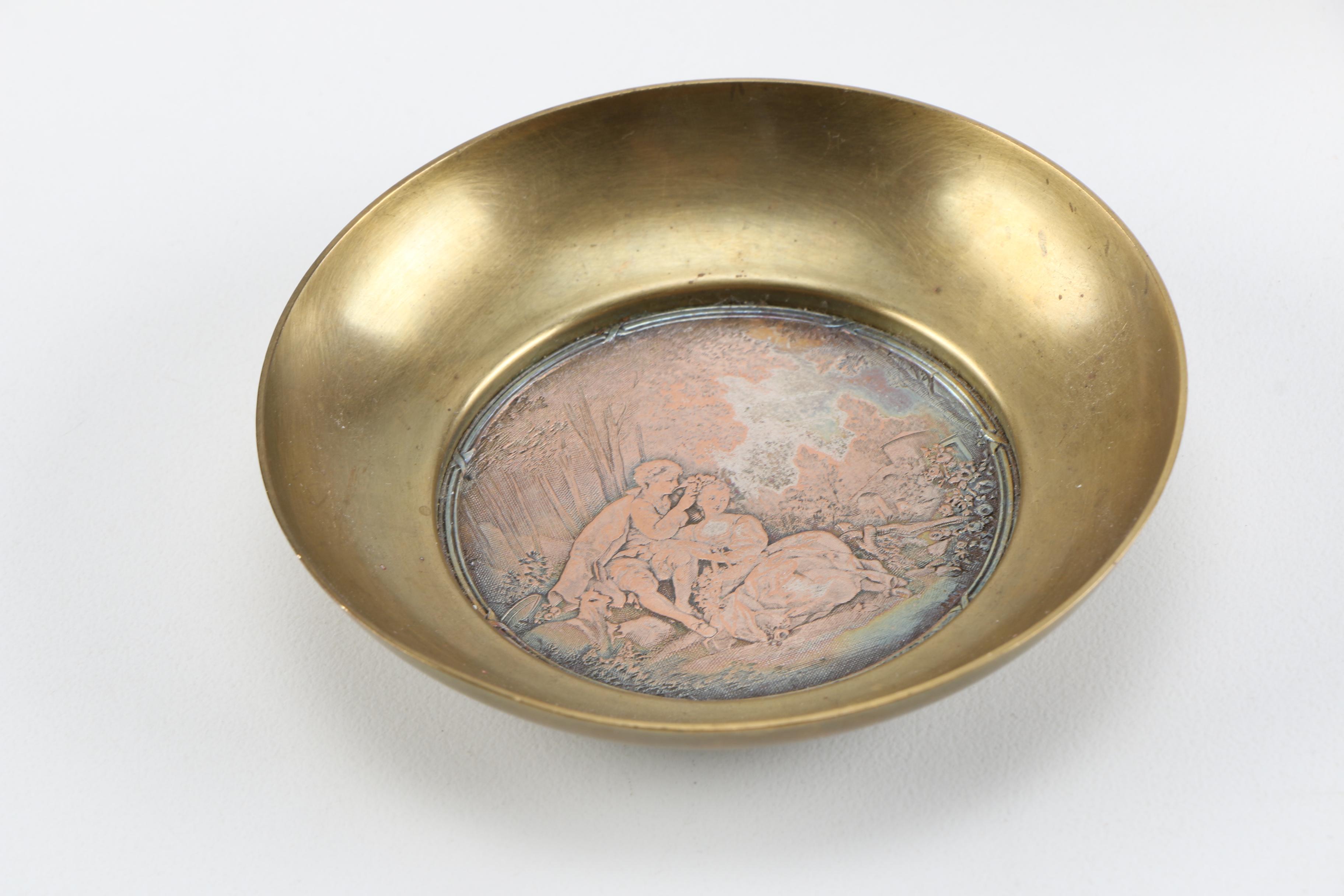 Vintage Decorative Objects With Antique Snuff Box