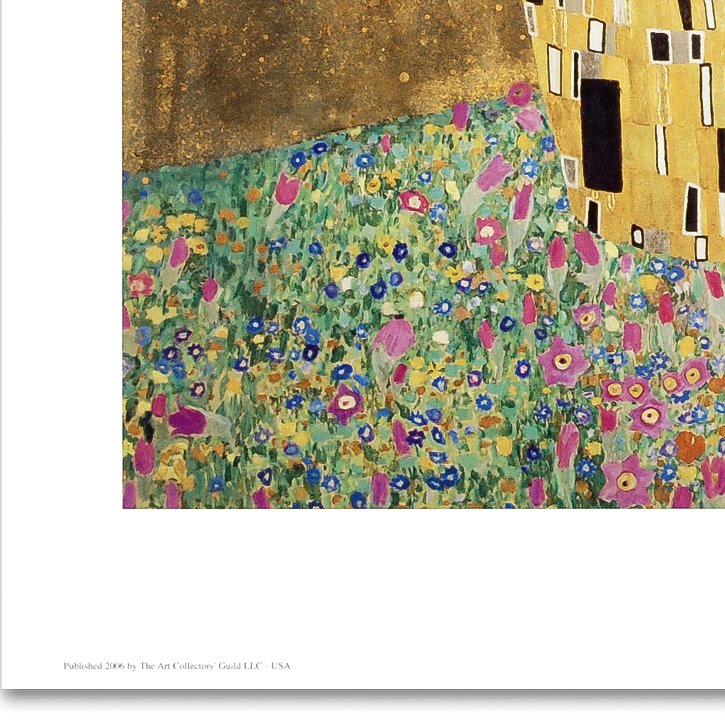 Gustav Klimt Fine Art Print "The Kiss"