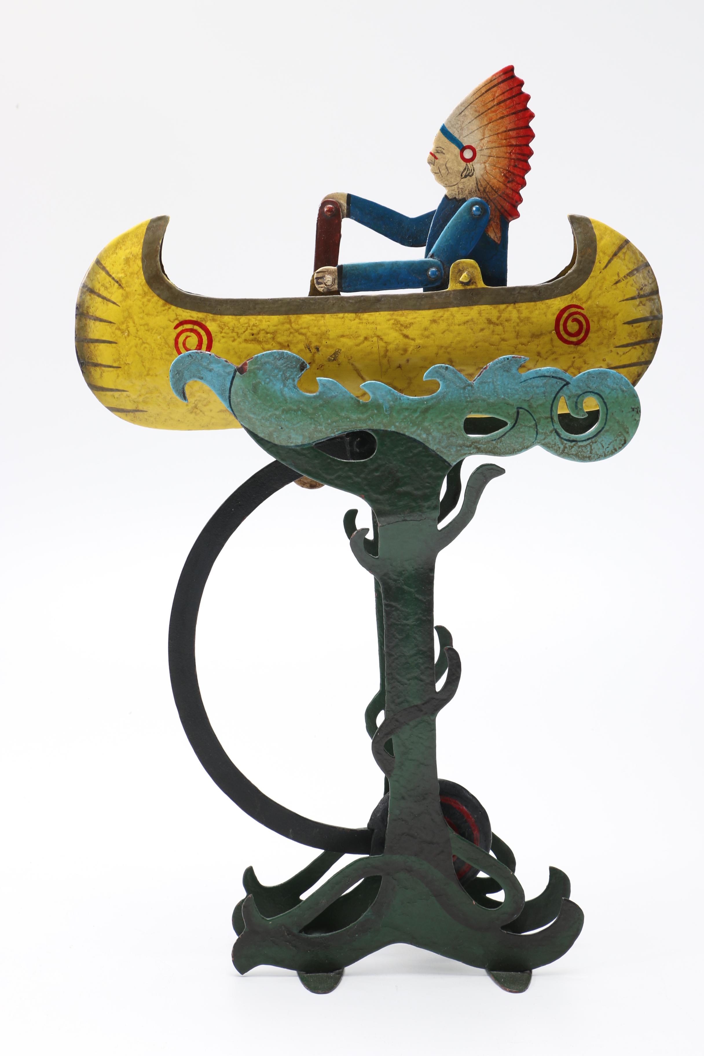 Kenetic Metal Toy Sculpture