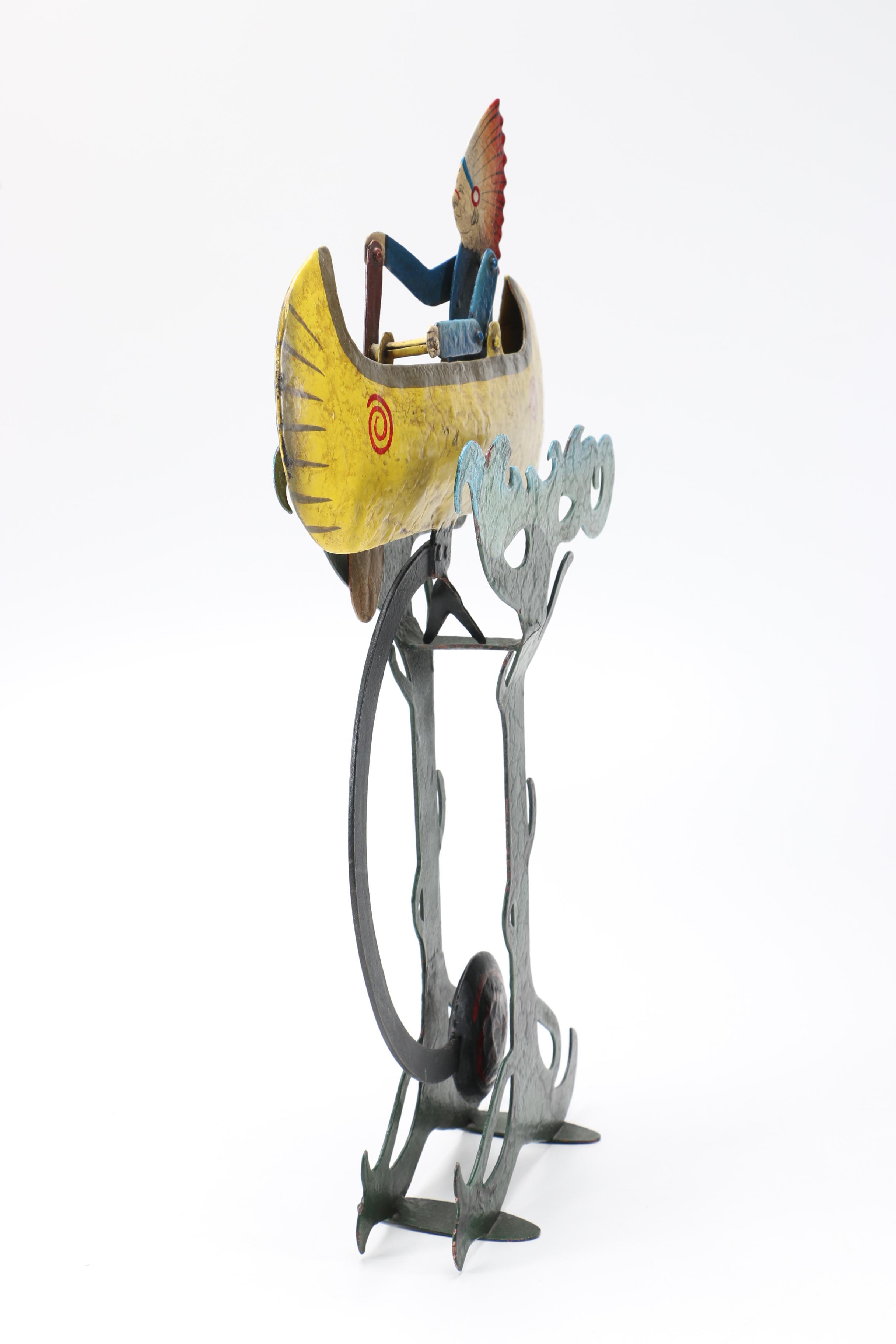 Kenetic Metal Toy Sculpture