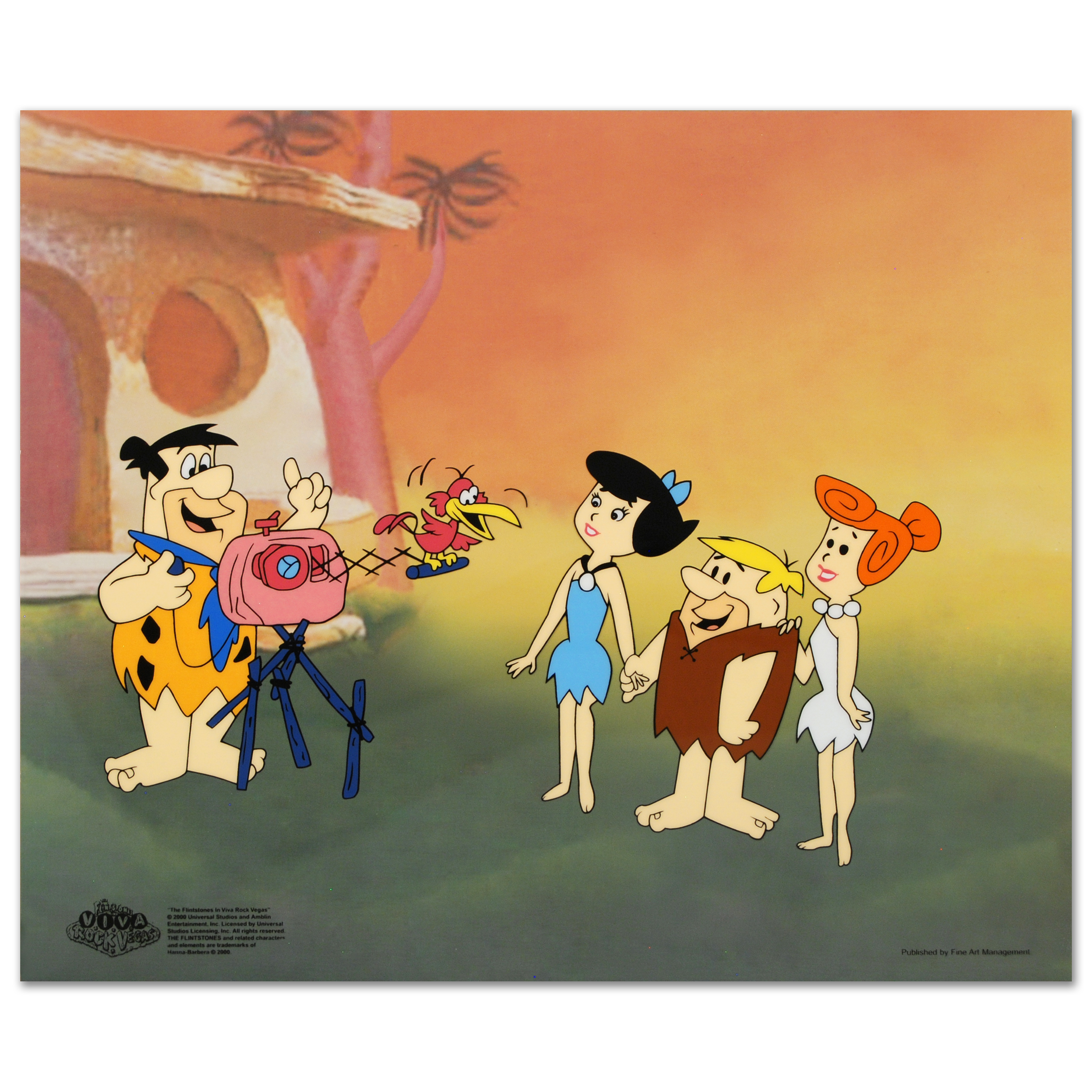 Hanna-Barbera Limited Edition Sericel "Fred's Photo Op"