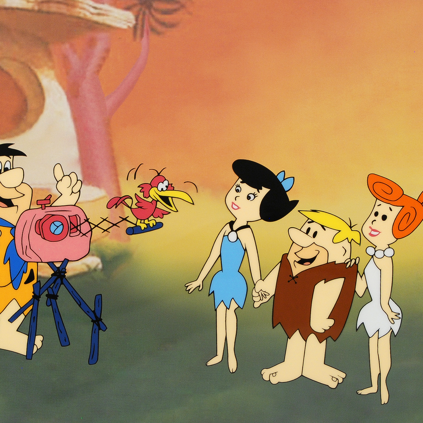 Hanna-Barbera Limited Edition Sericel "Fred's Photo Op"