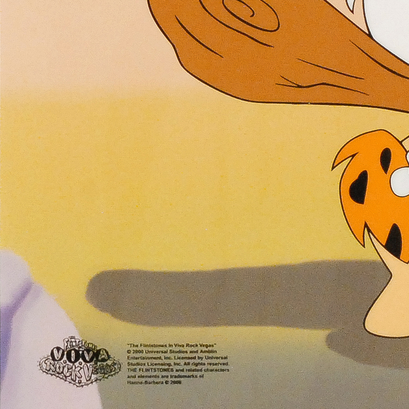 Hanna-Barbera "Pebbles and Bam Bam" Limited Edition Sericel