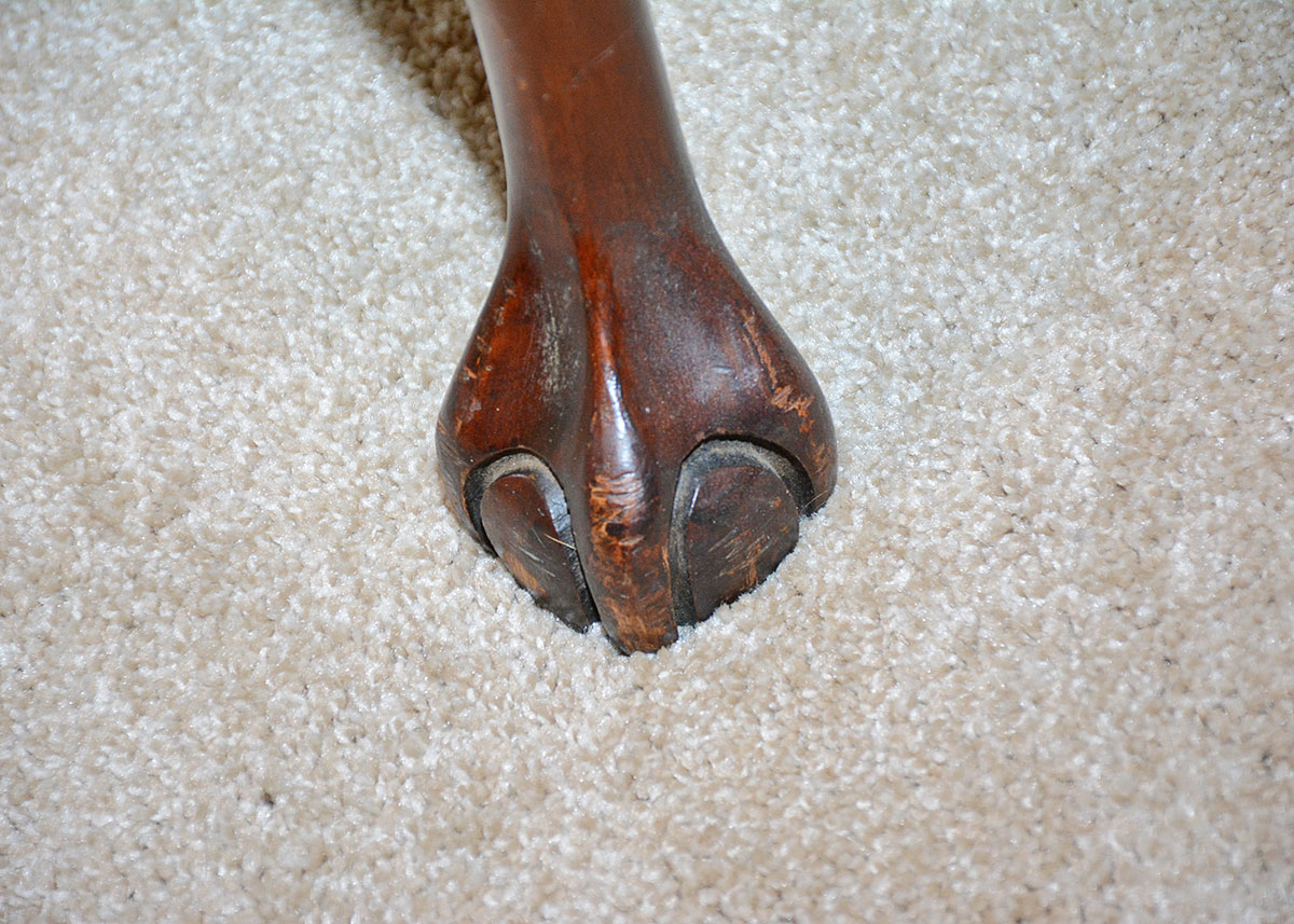 Vintage Chippendale Style Mahogany Coffee Table